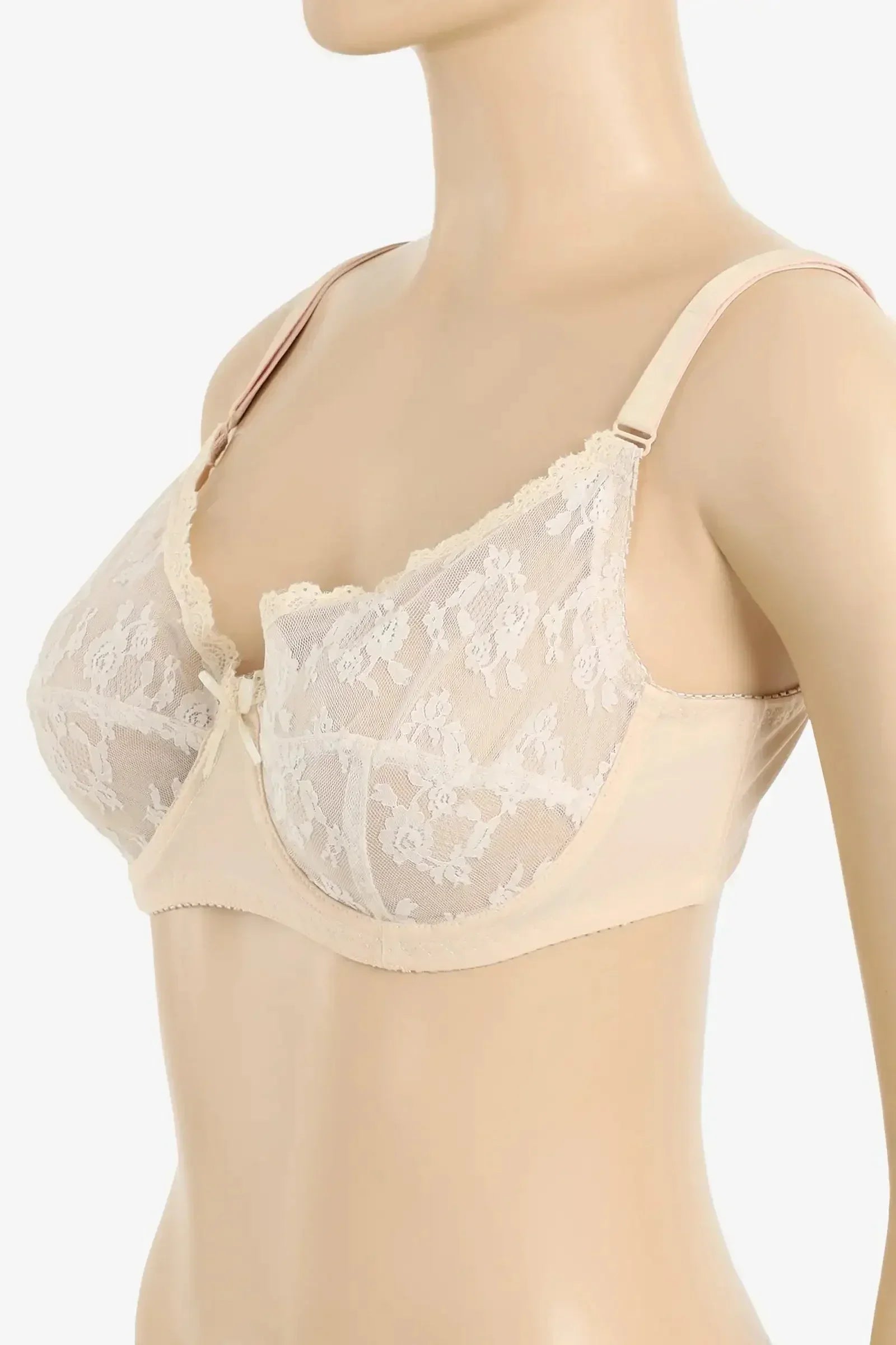 Carina - Lace Detailed Minimizer Bra 2