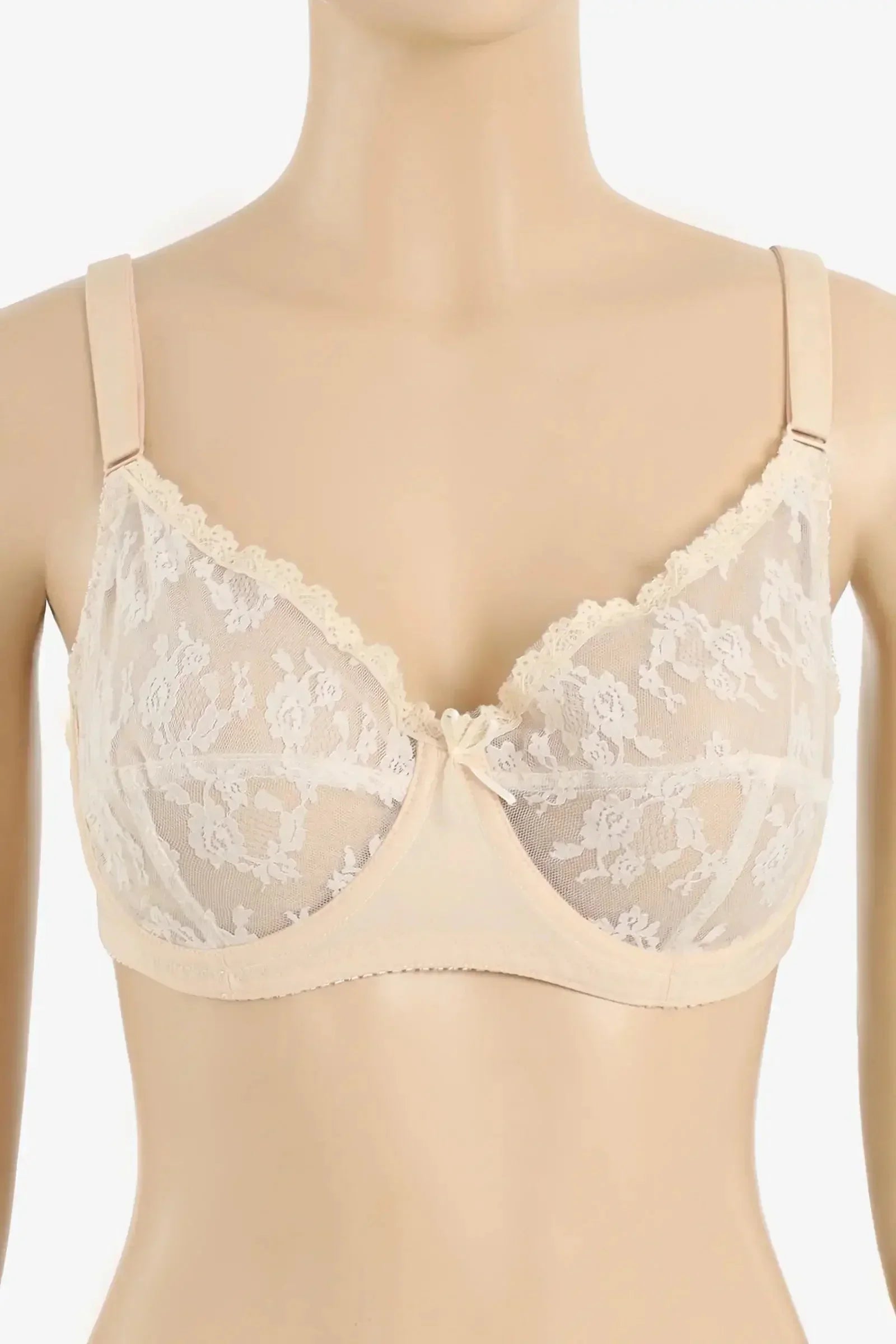 Carina - Lace Detailed Minimizer Bra 1
