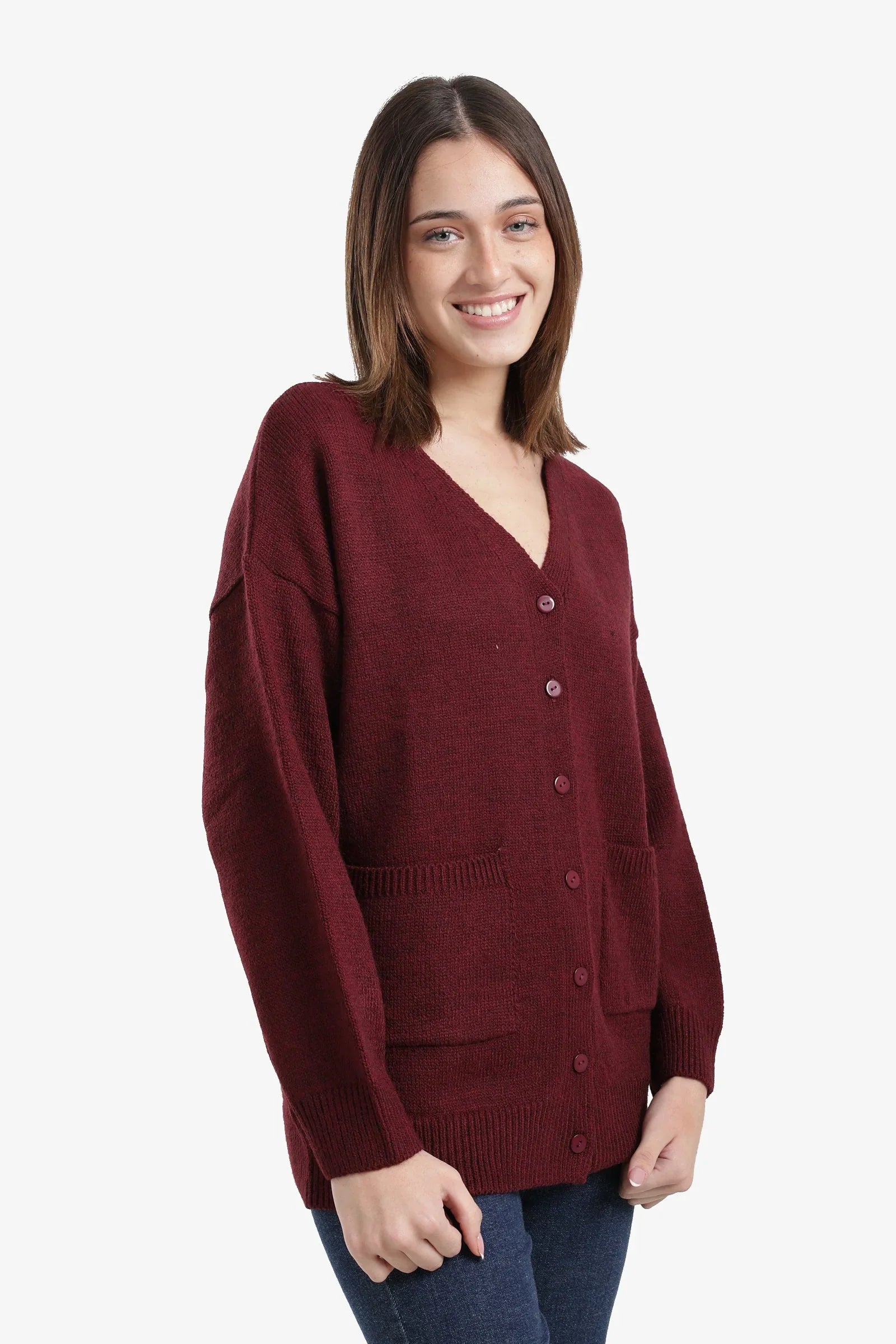 Carina - Cardigan with Front Pockets 2