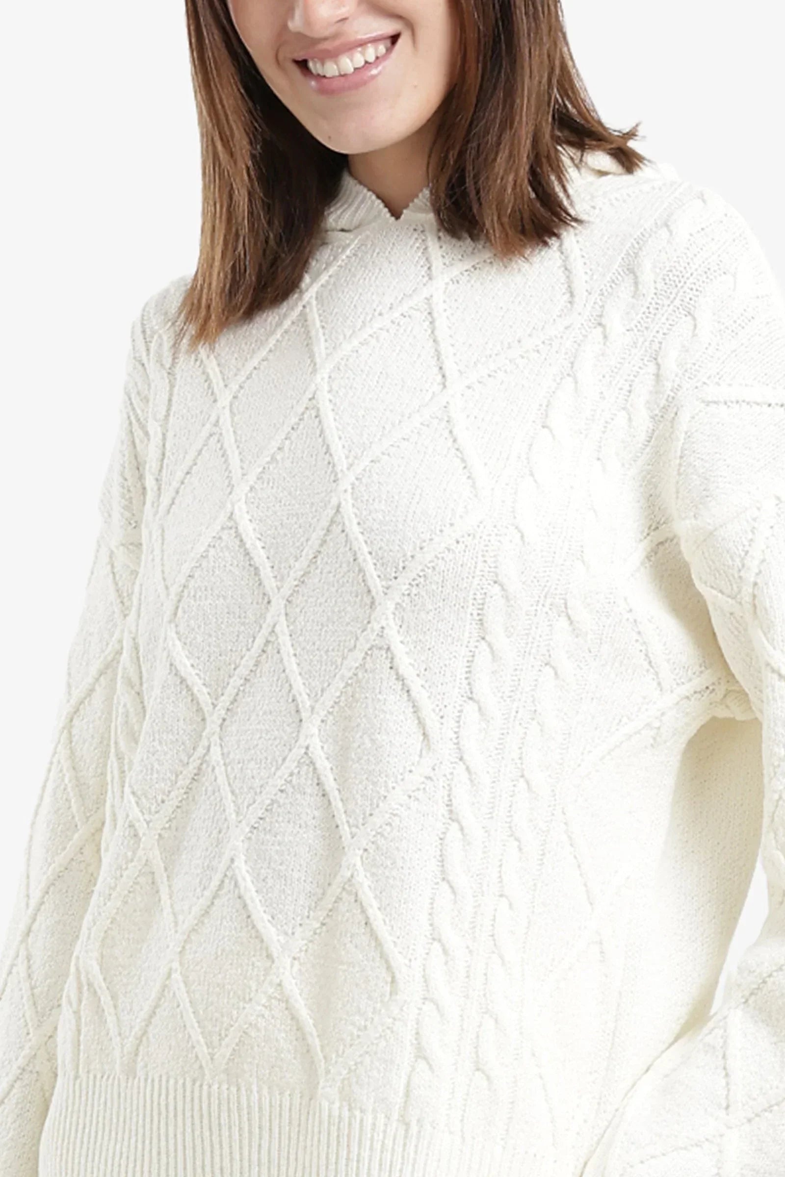Carina - Cable Knit Lounge Pullover 4