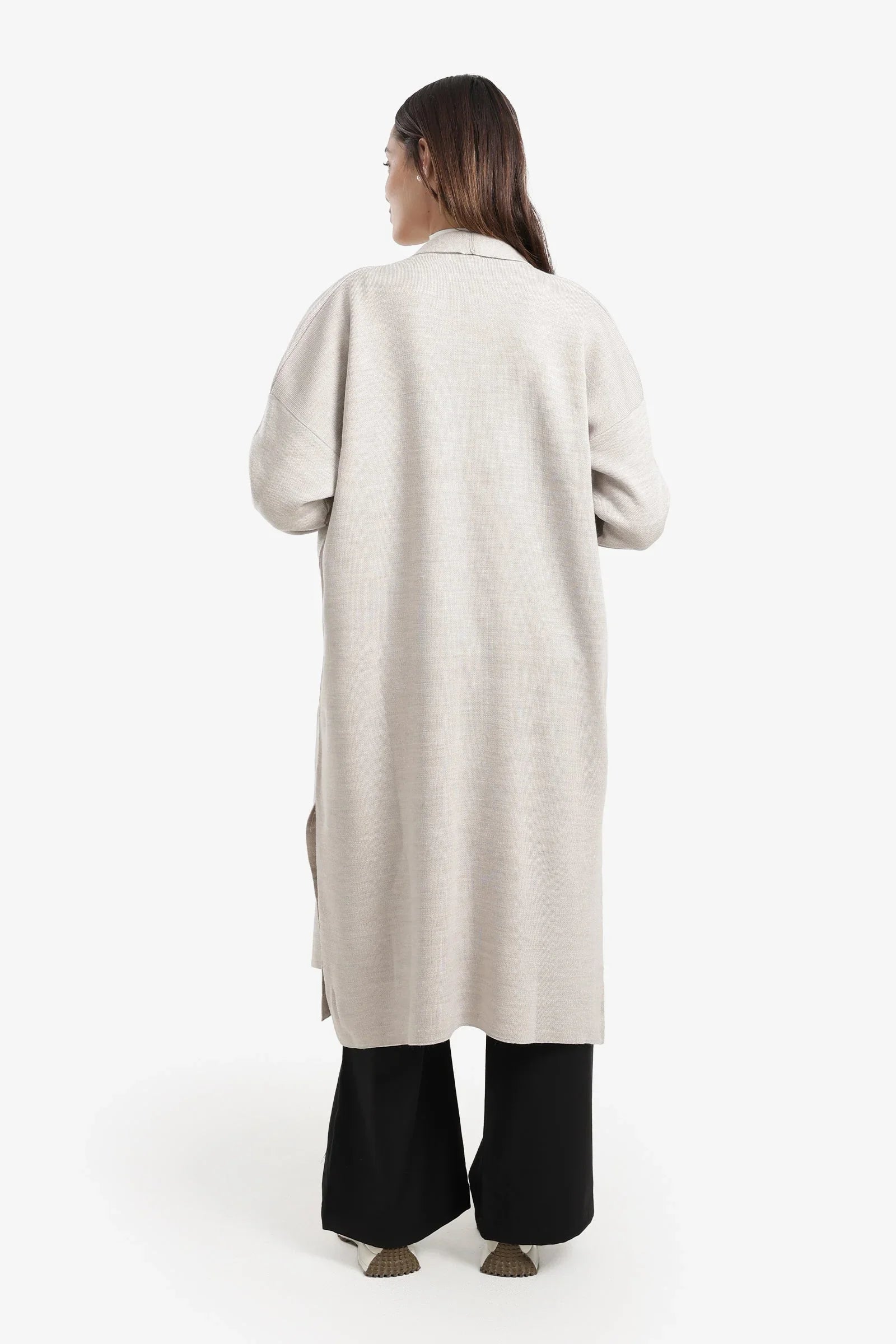 Carina - Open Neckline Knitted Cardigan 3