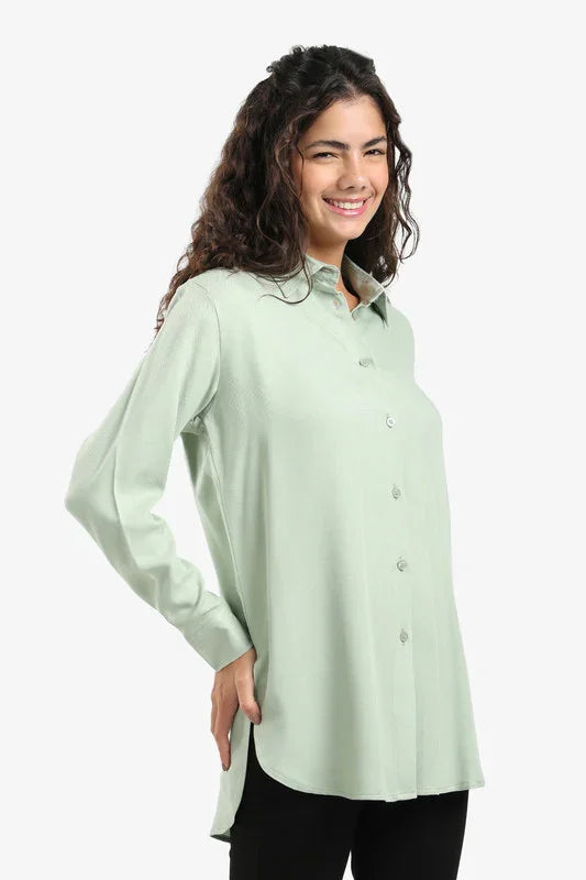 Carina - Basic Round Hem Shirt 12