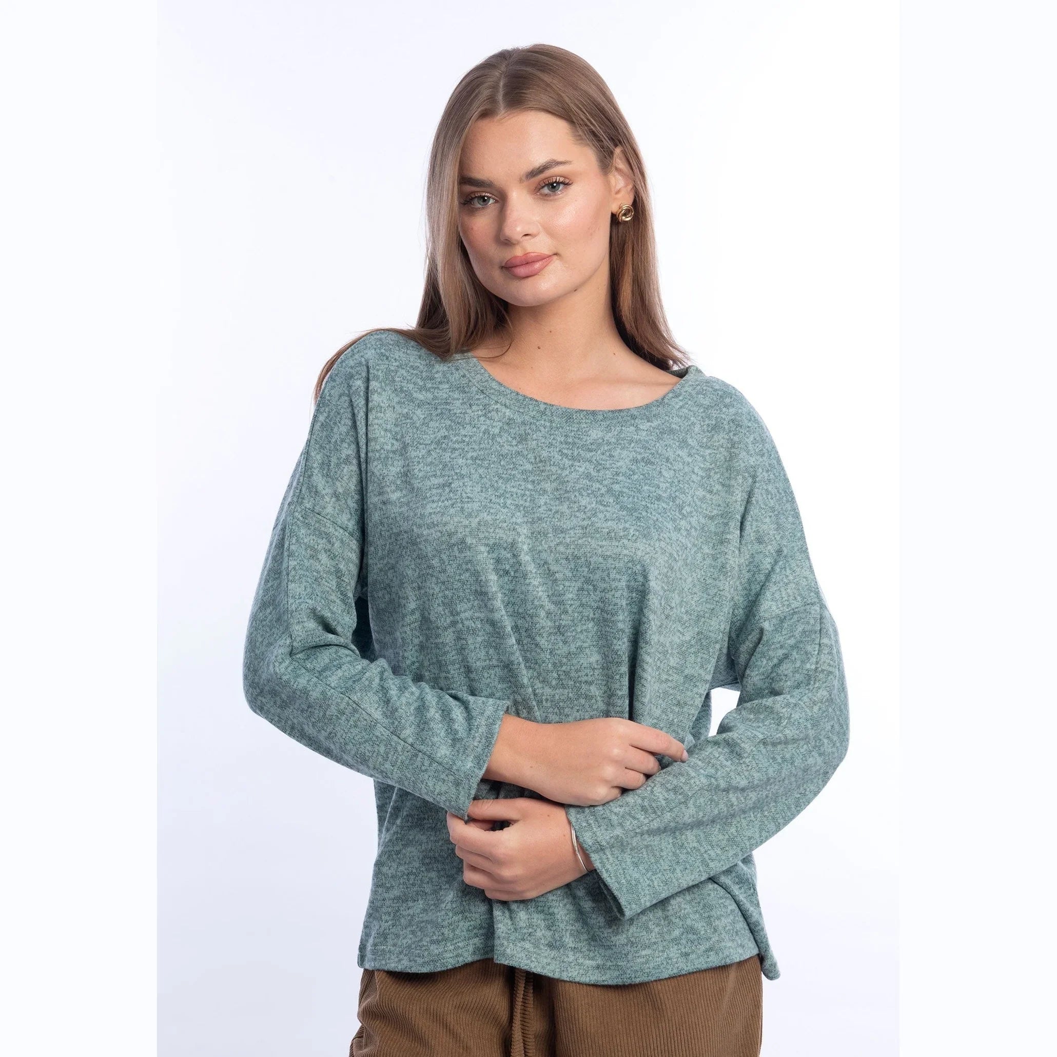 Viva - Wool Casual Basic T-Shirt 6