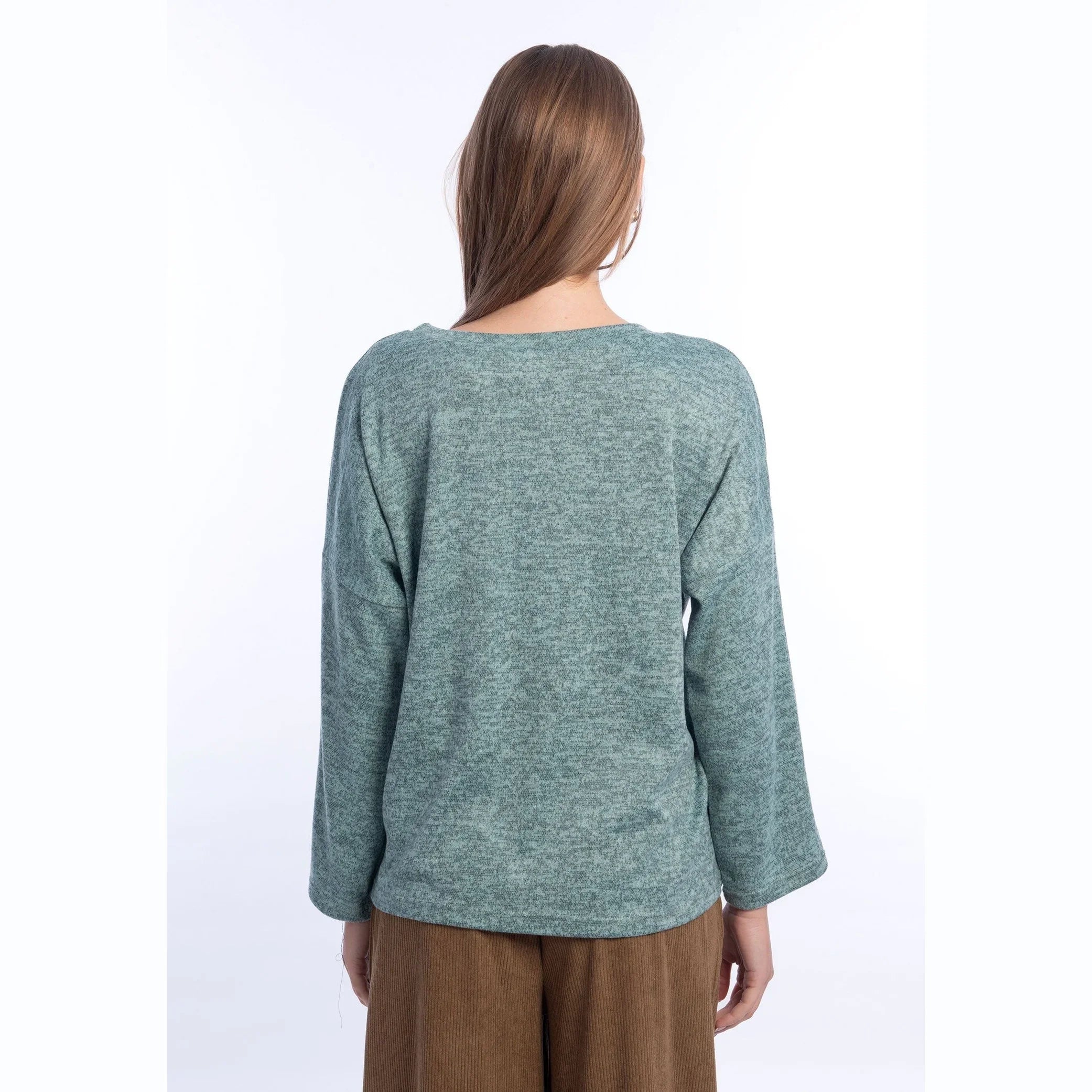 Viva - Wool Casual Basic T-Shirt 10