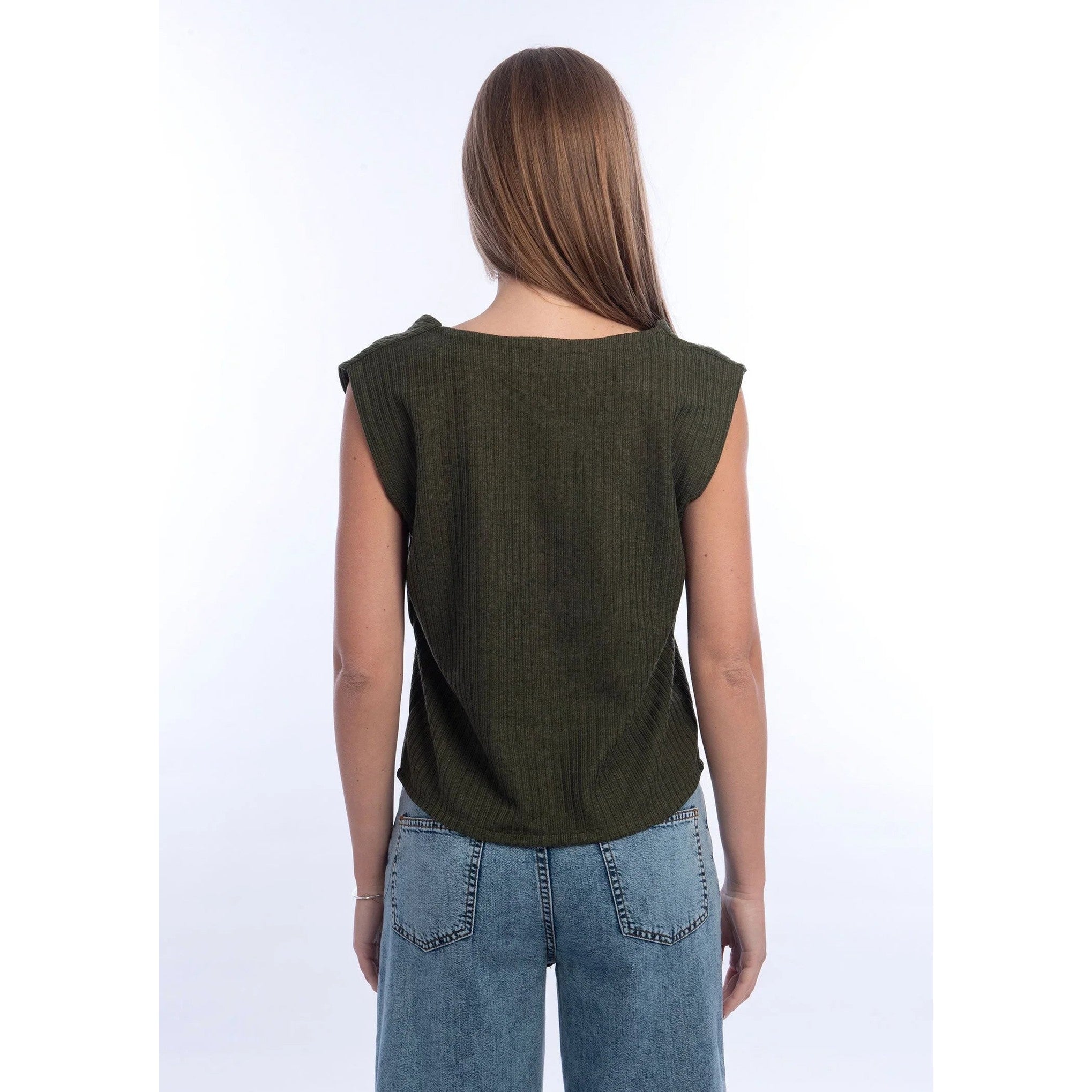 Viva - V-neck Knitted Vest 8