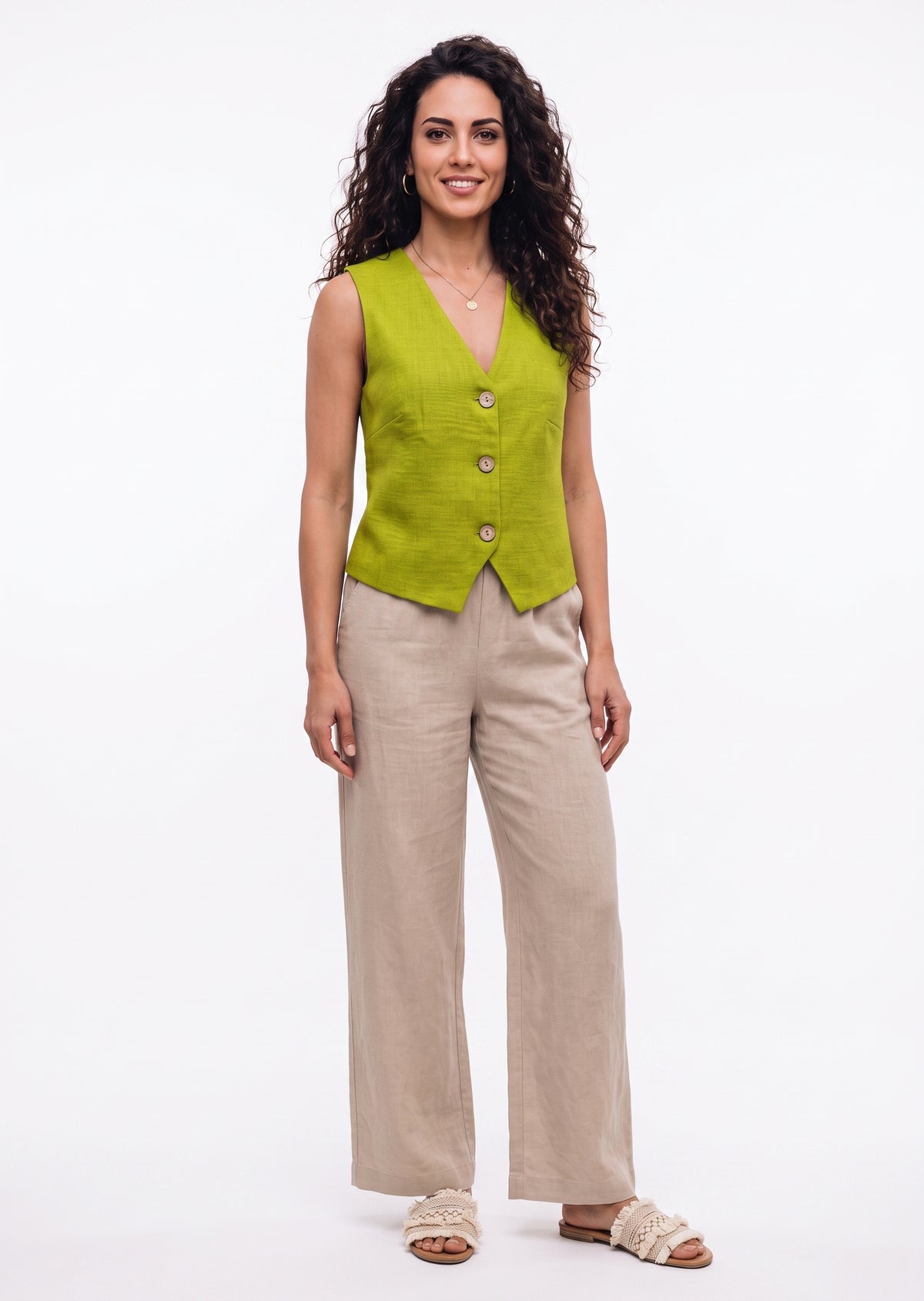 Linen Vest - Viva 5