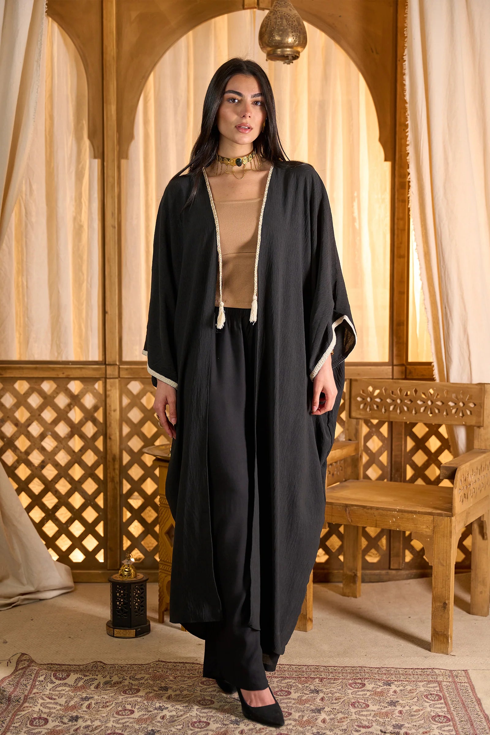 Oversized Open Front Kimono - Clue 6
