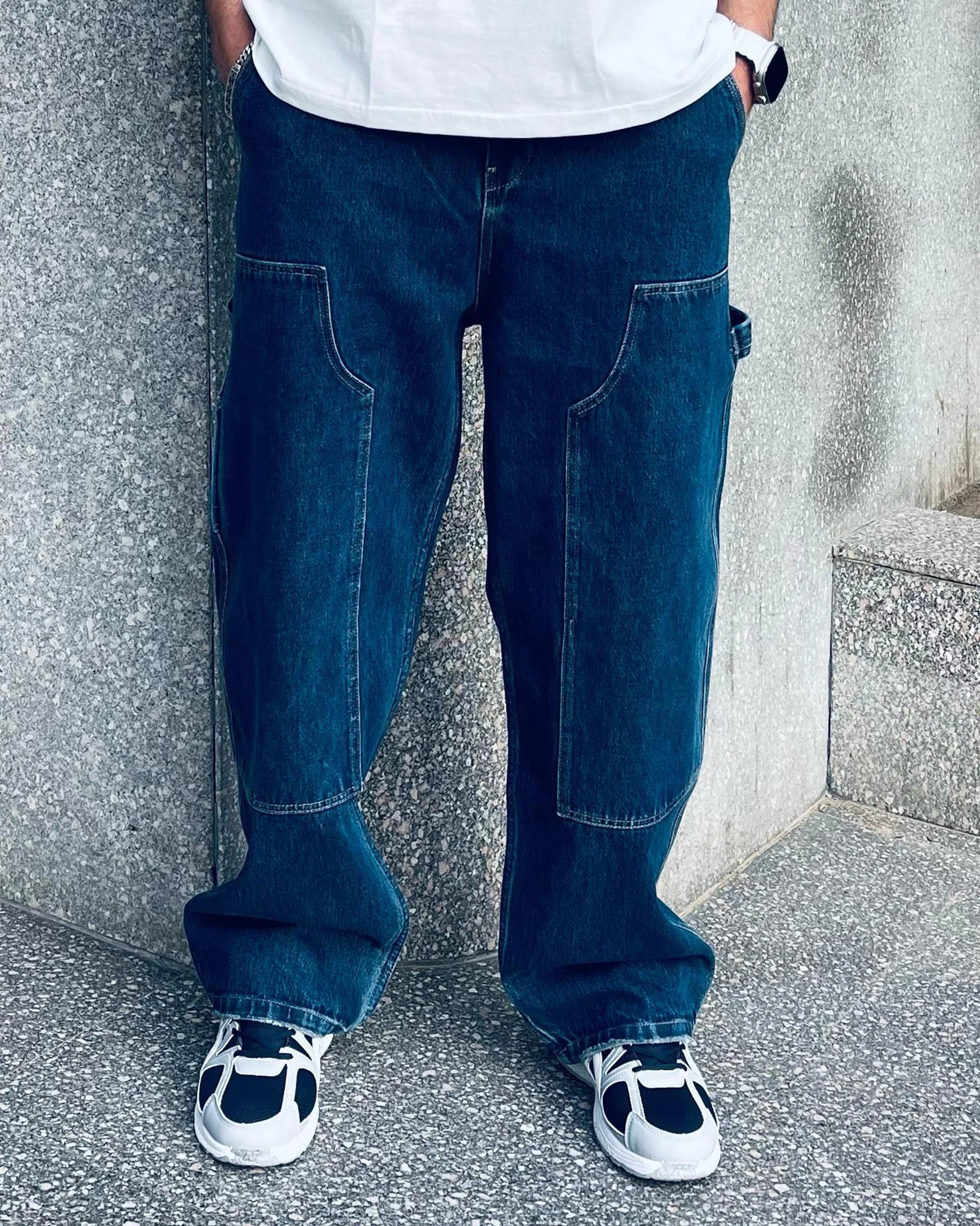 NAS Trends - Carpenter Denim Pant - Blue 3
