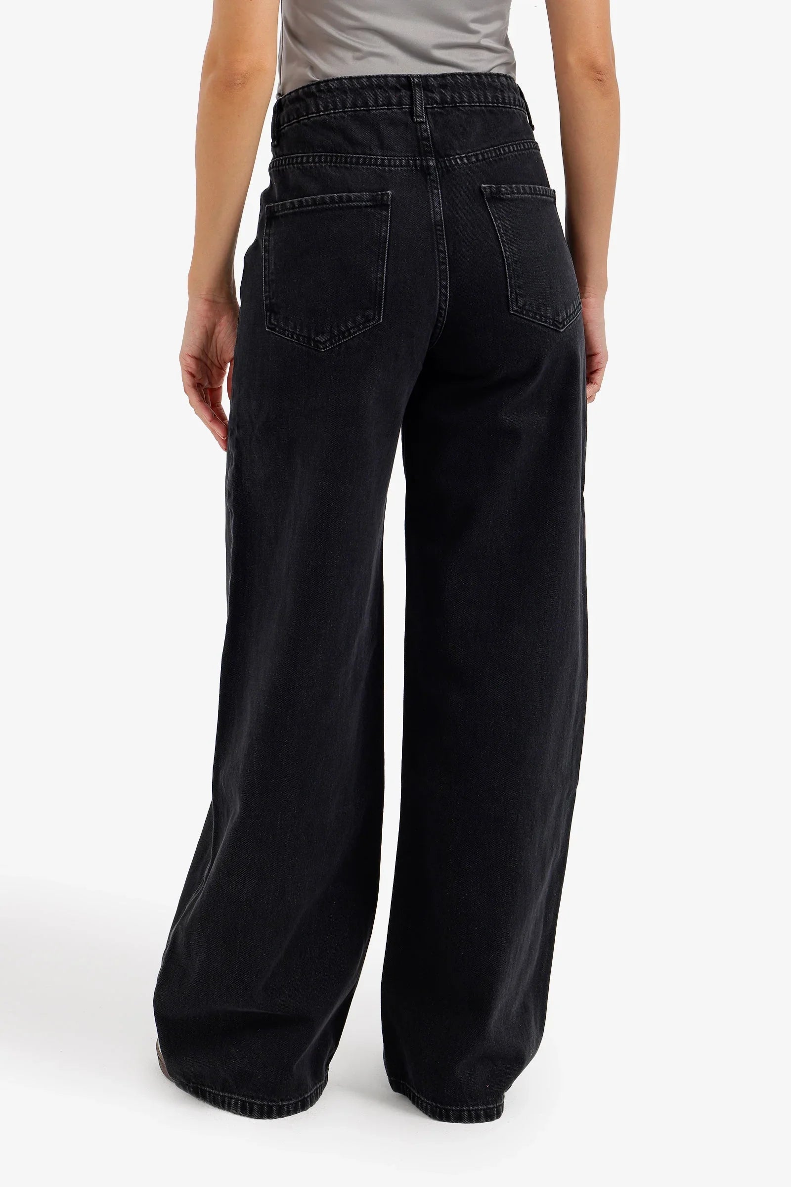 Wide-Leg Denim Pants - Carina 3
