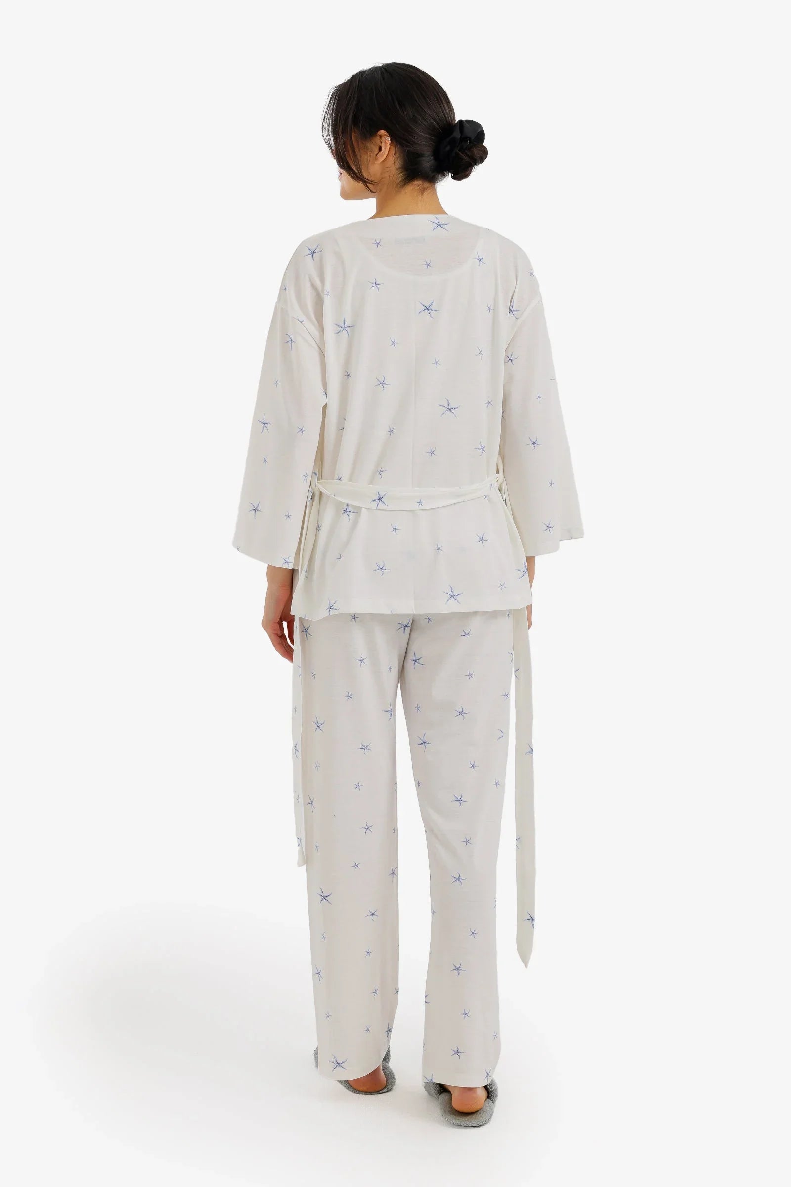 3 - Piece Star Print Pajama Set - Carina - Babazzaro