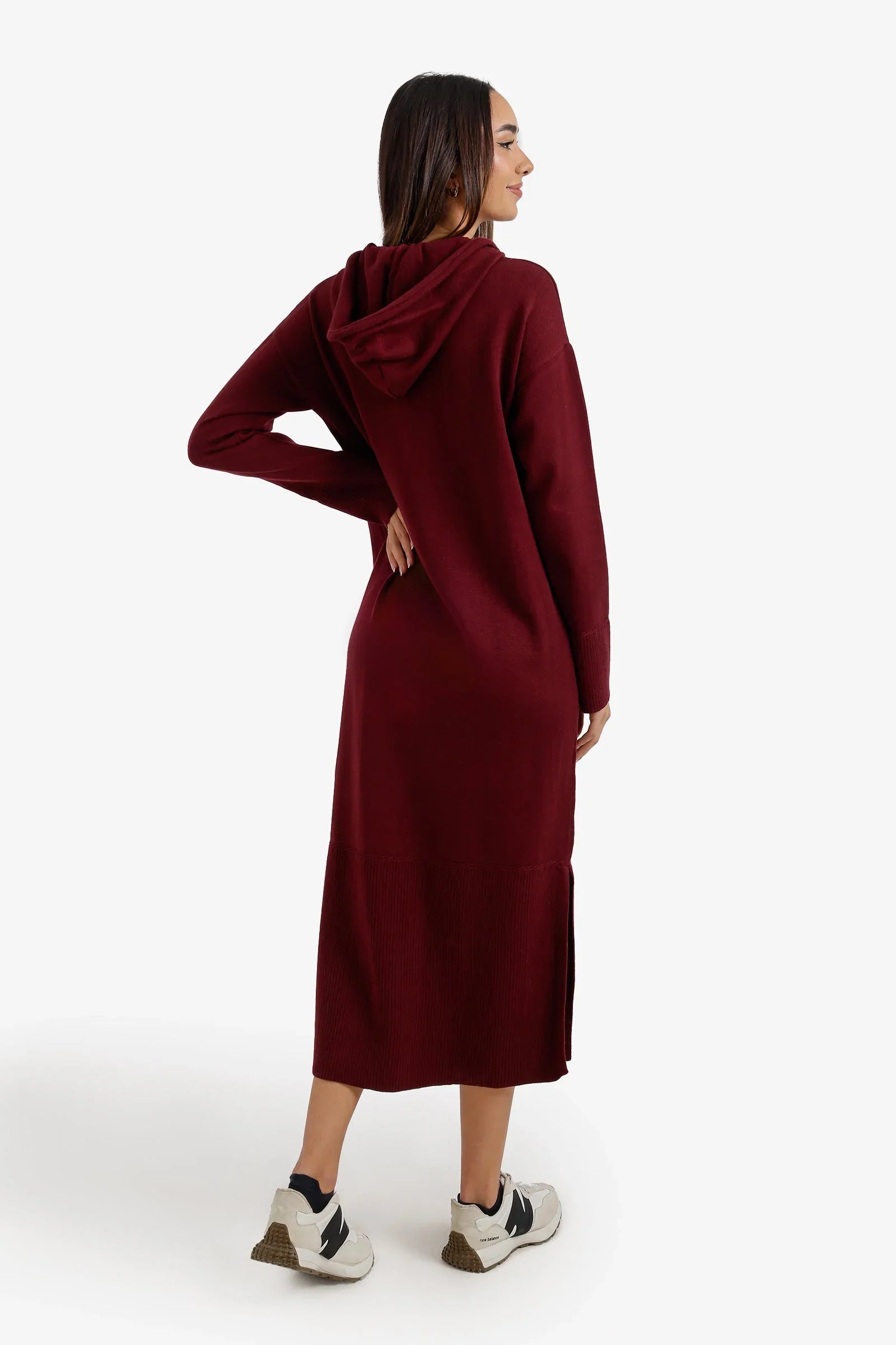 Hooded Lounge Dress - Carina 3