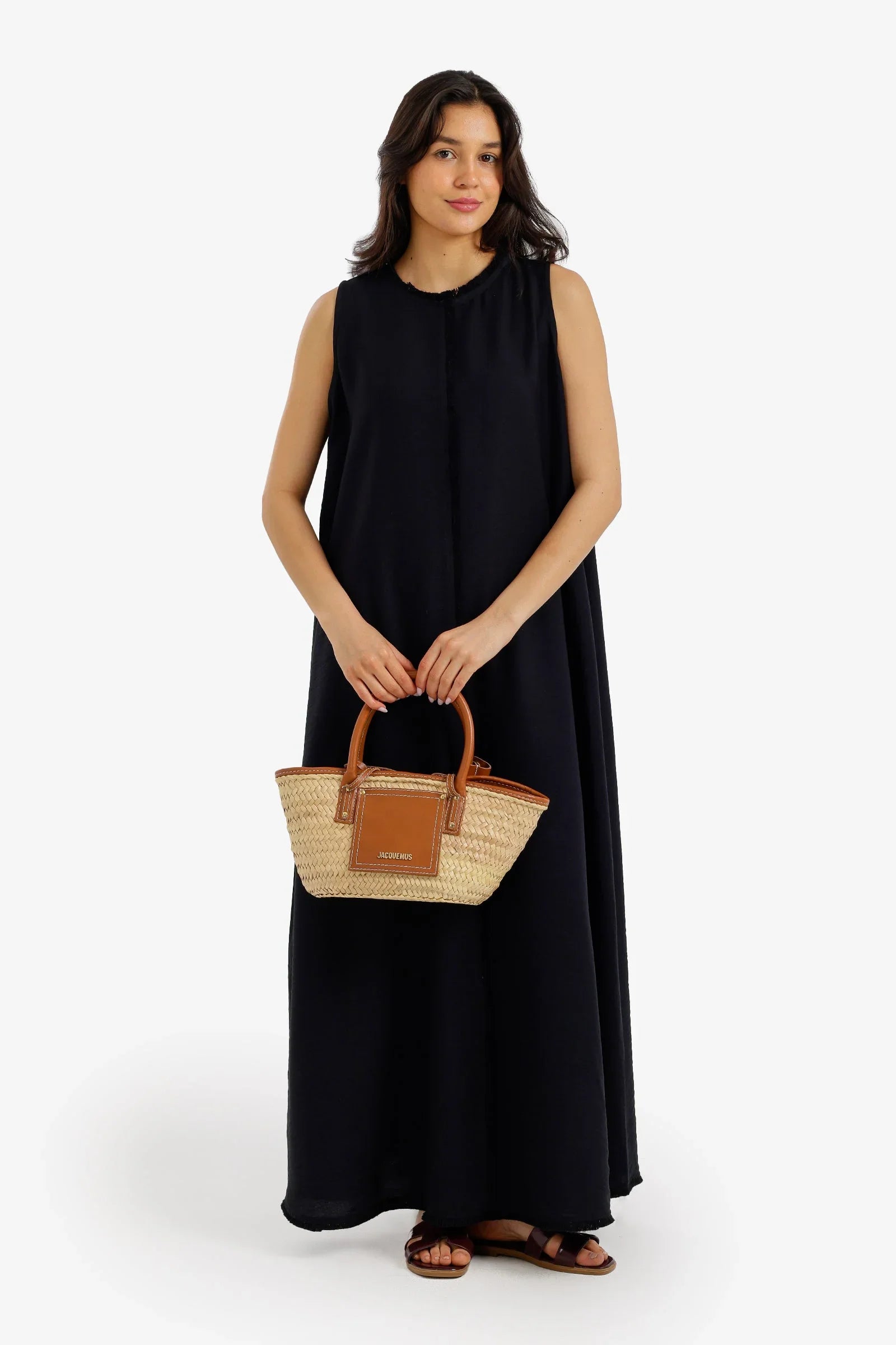 Frayed-Edge Lounge Dress - Carina 5