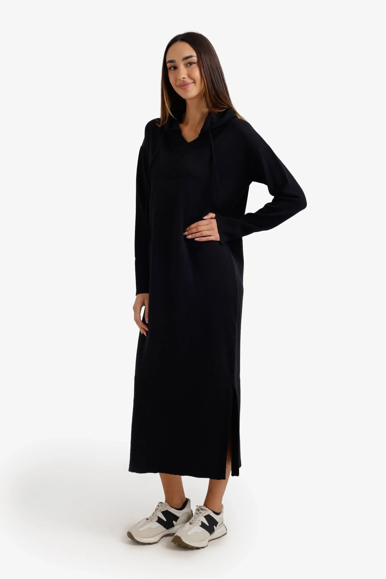 Hooded Lounge Dress - Carina 8