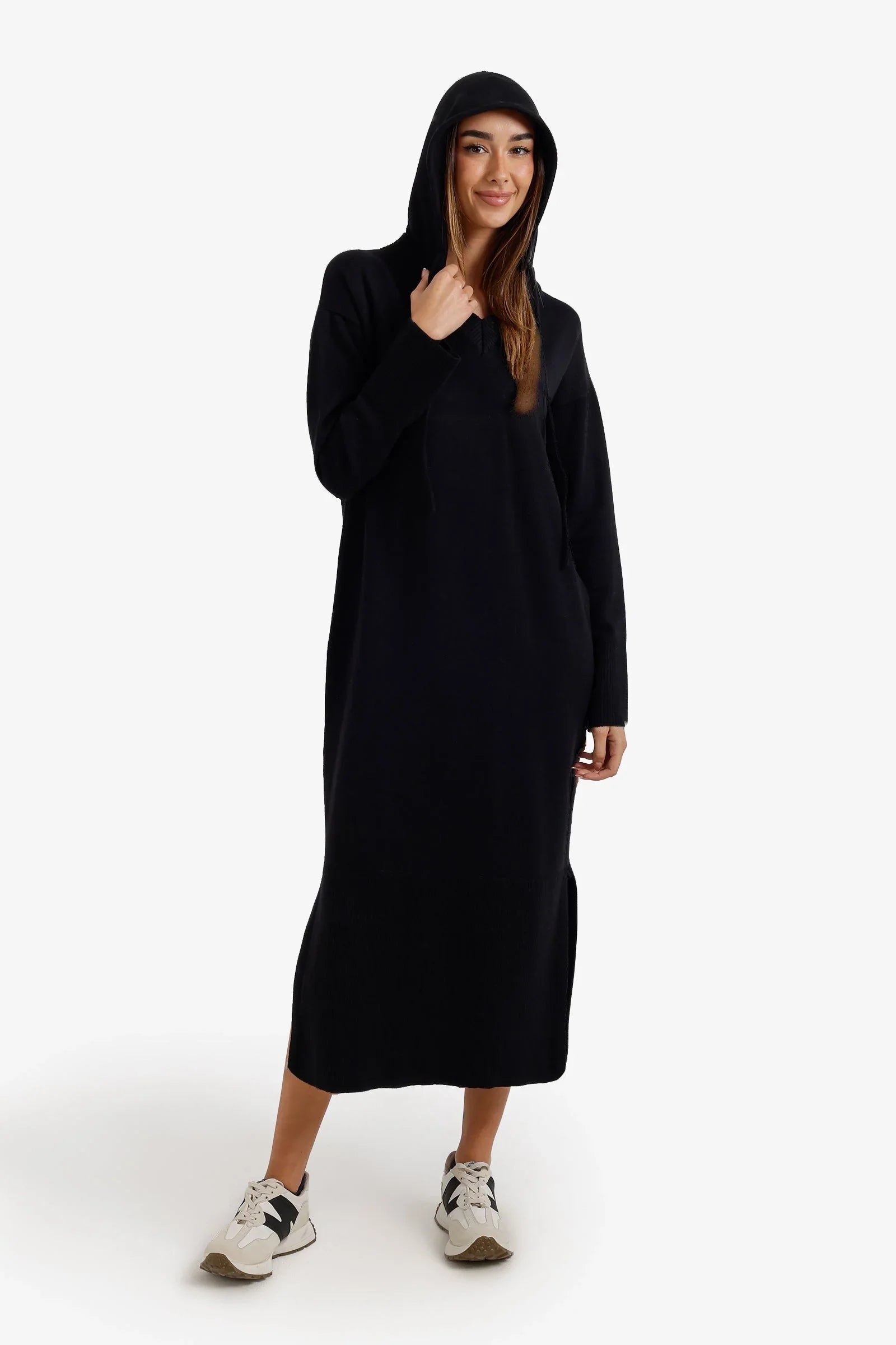 Hooded Lounge Dress - Carina 9