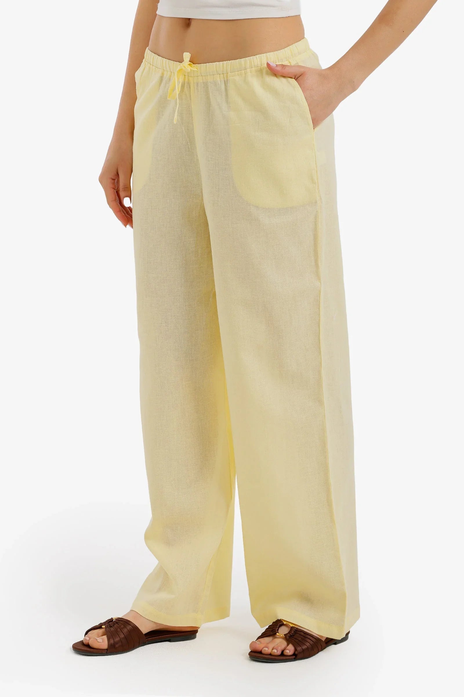 Elasticated Drawstring Lounge Pants - Carina 11
