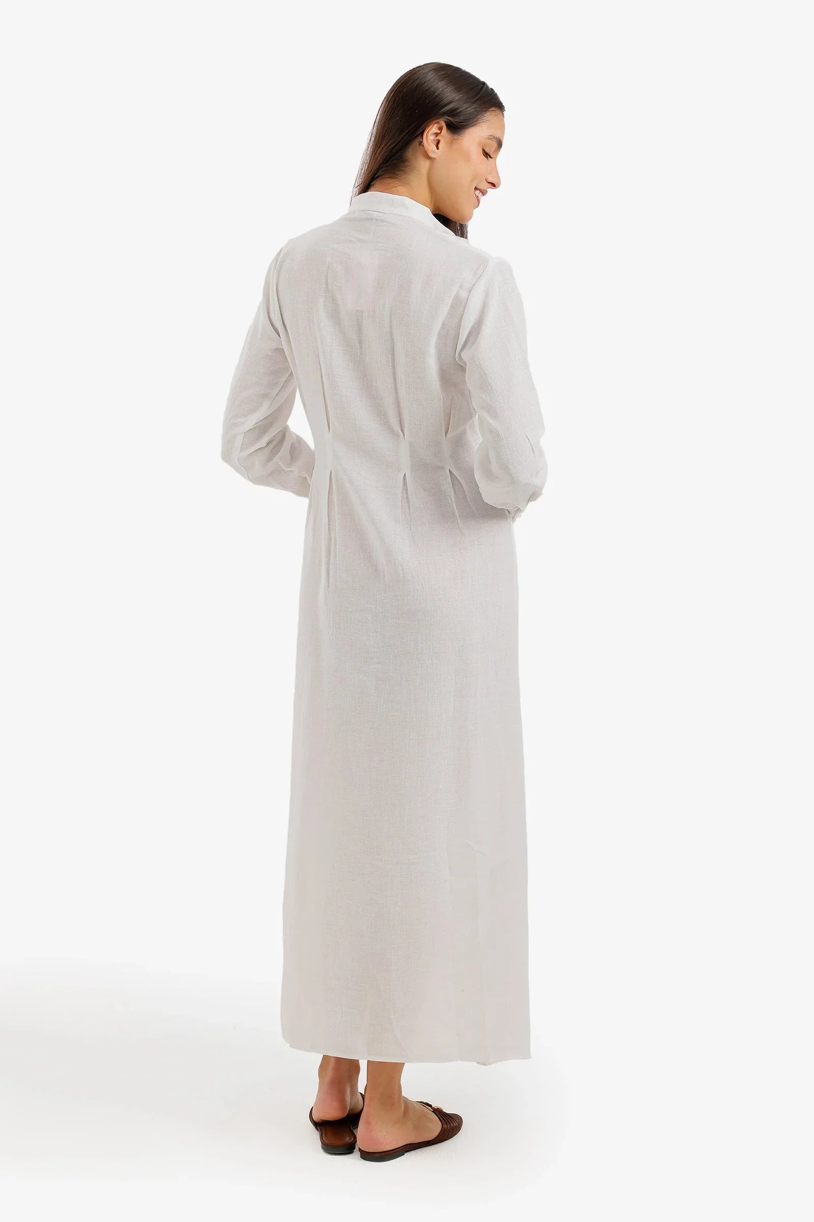Ruched Front Midi Dress - Carina 3
