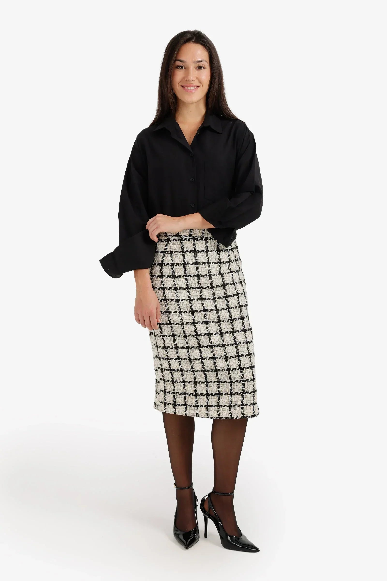 Clue - High-Low Design Shirt 10