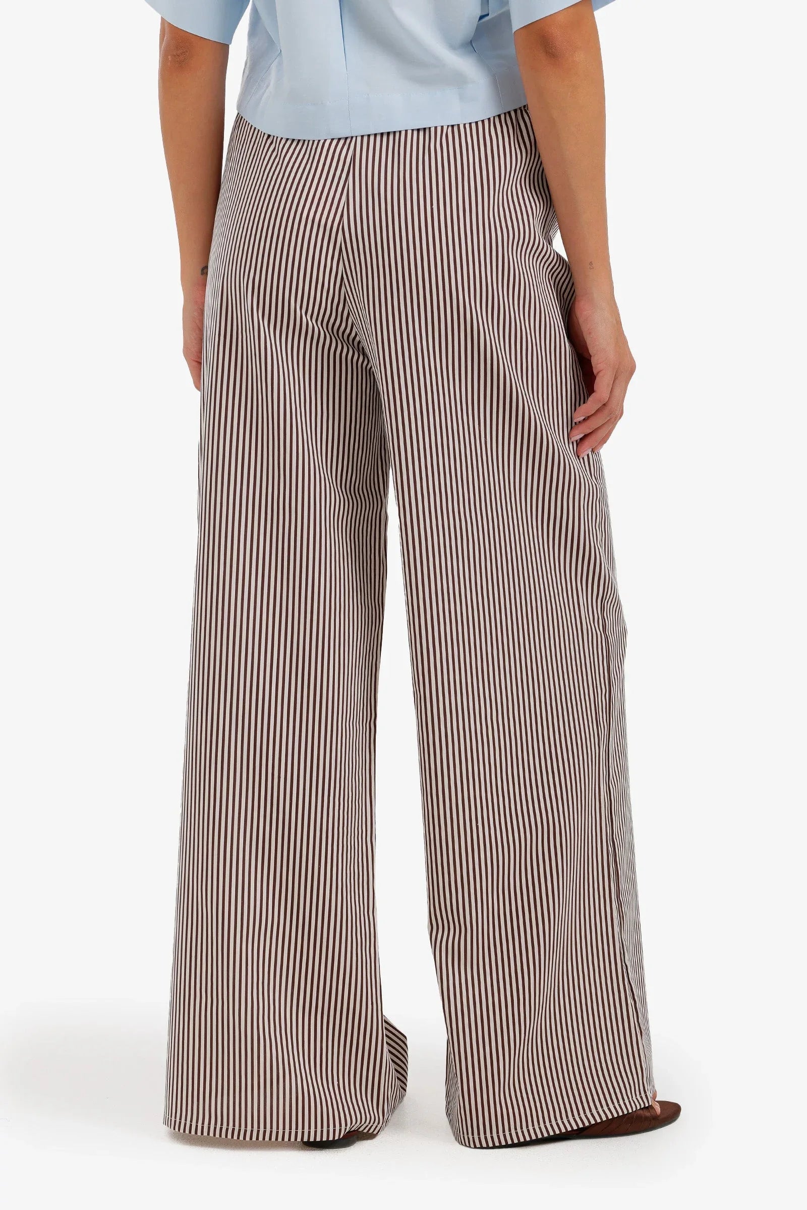 Striped Elasticated Pants - Carina 3