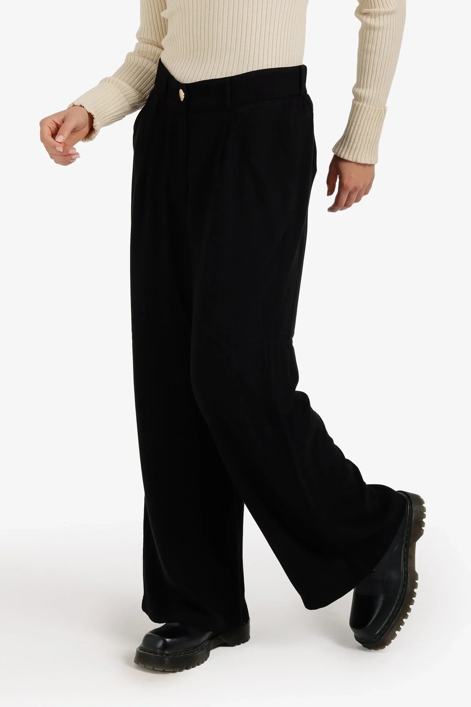 Clue - Flowy High-Waist Pants 6