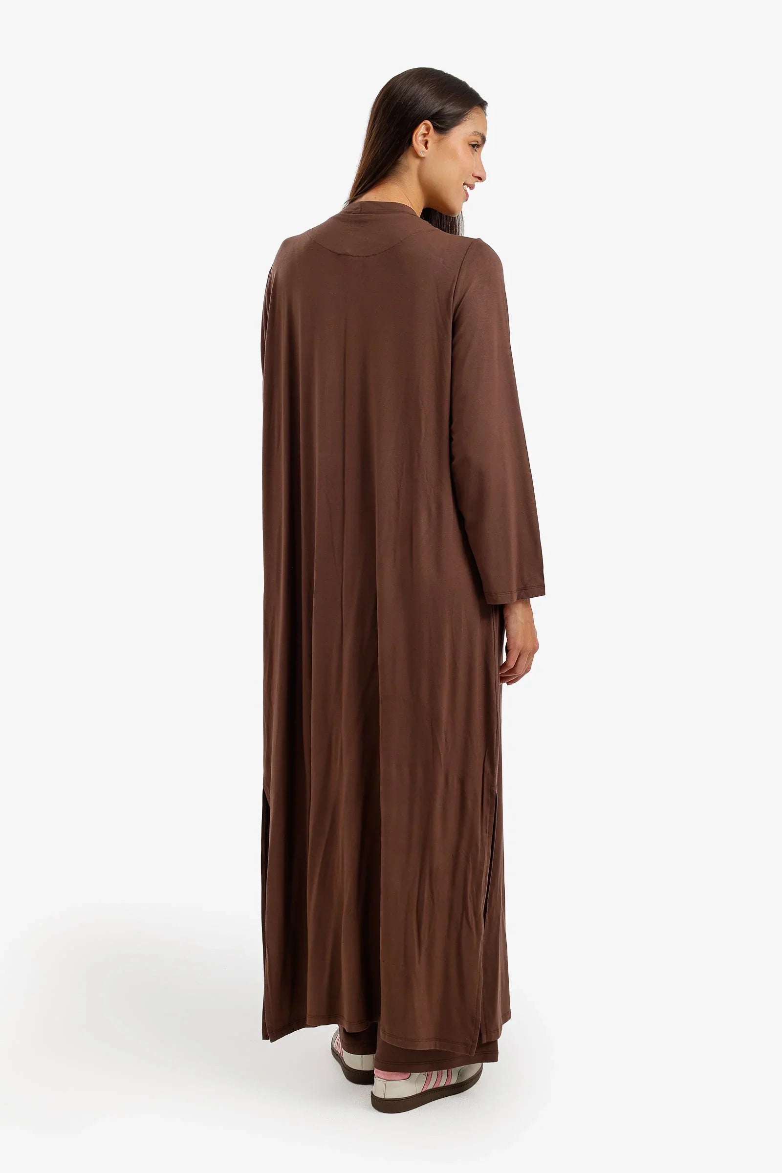 Relaxed Longline Lounge Cardigan - Carina 3