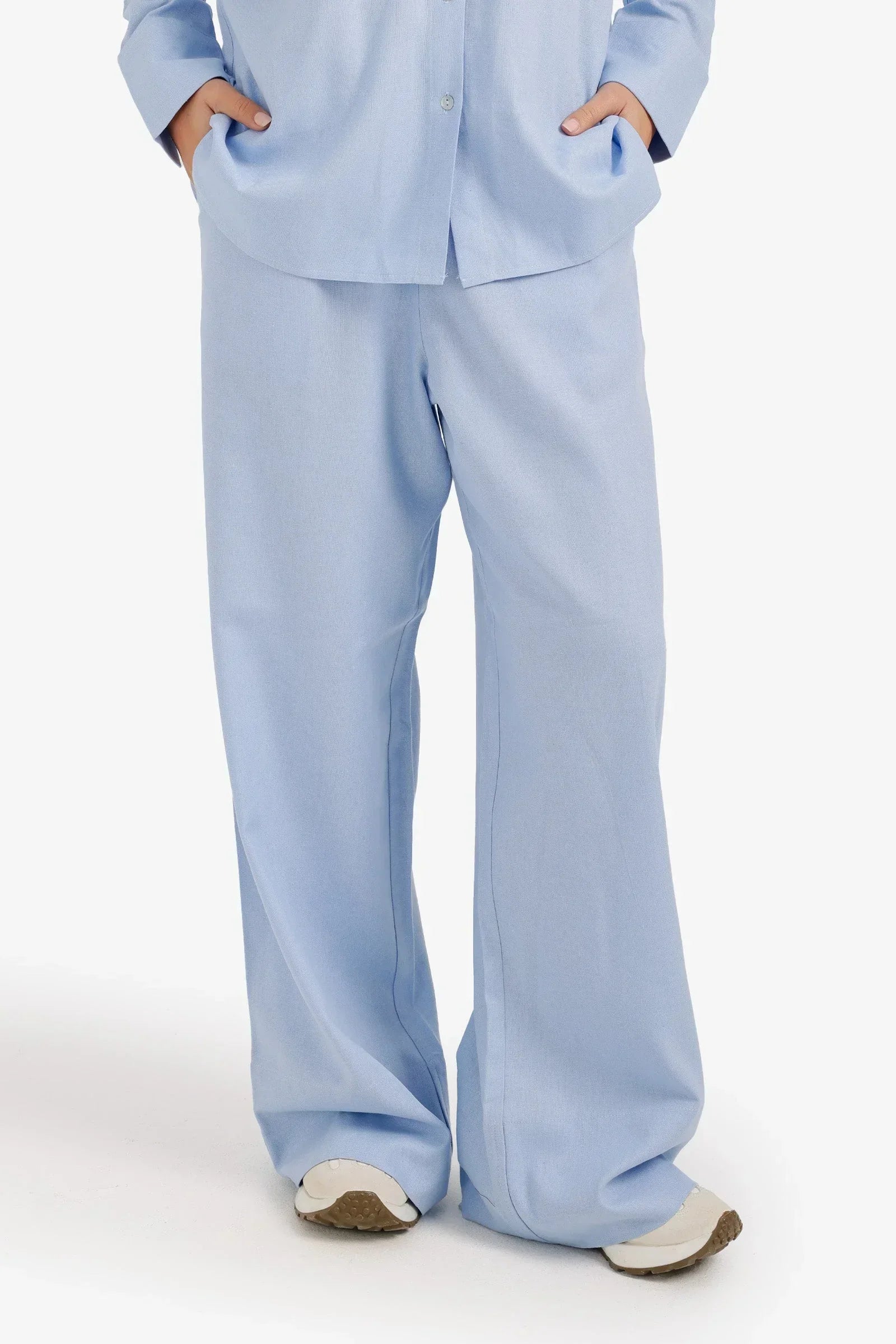 Clue - Relaxed Wide-Leg Pants 10