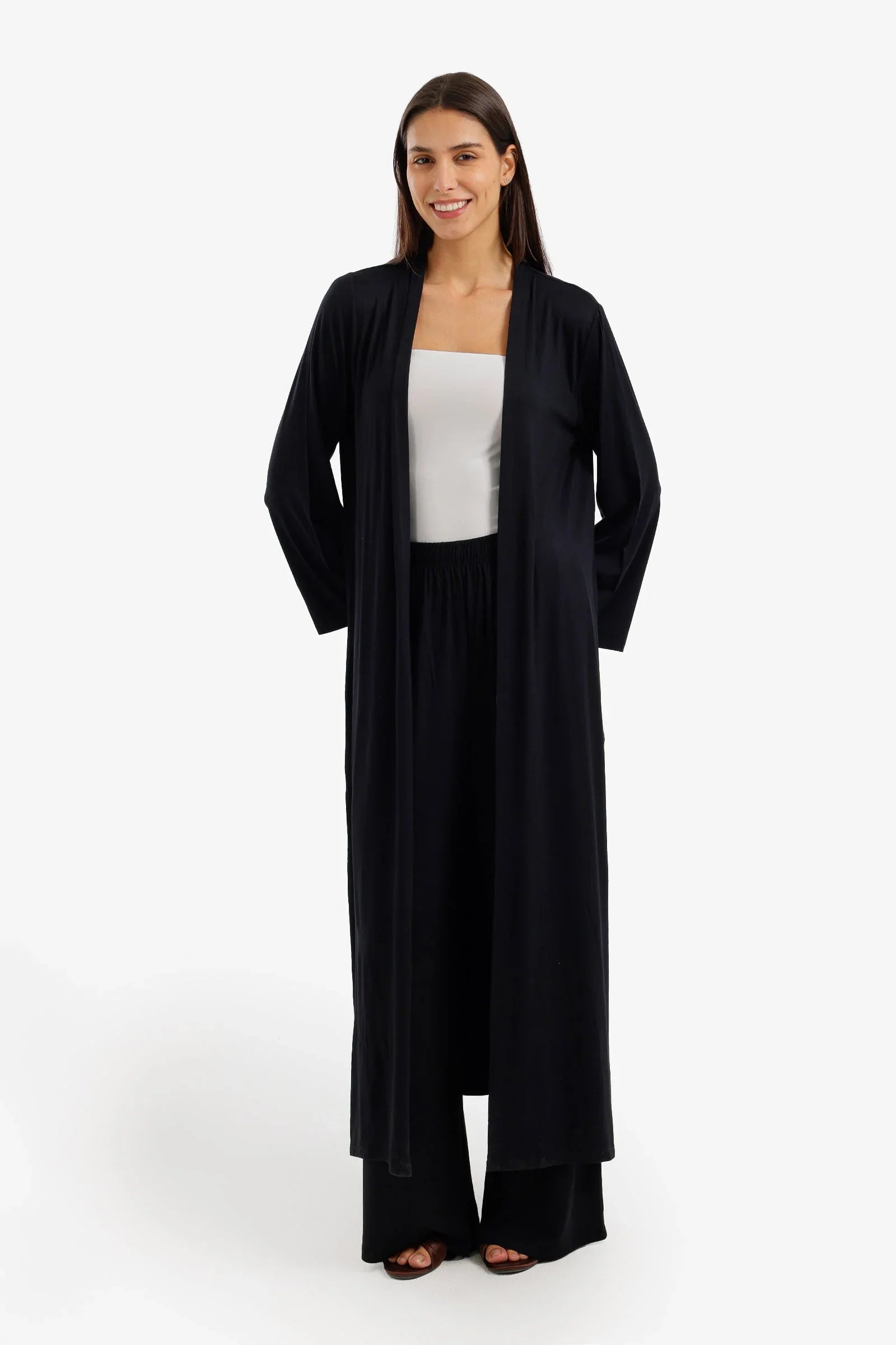 Relaxed Longline Lounge Cardigan - Carina 6