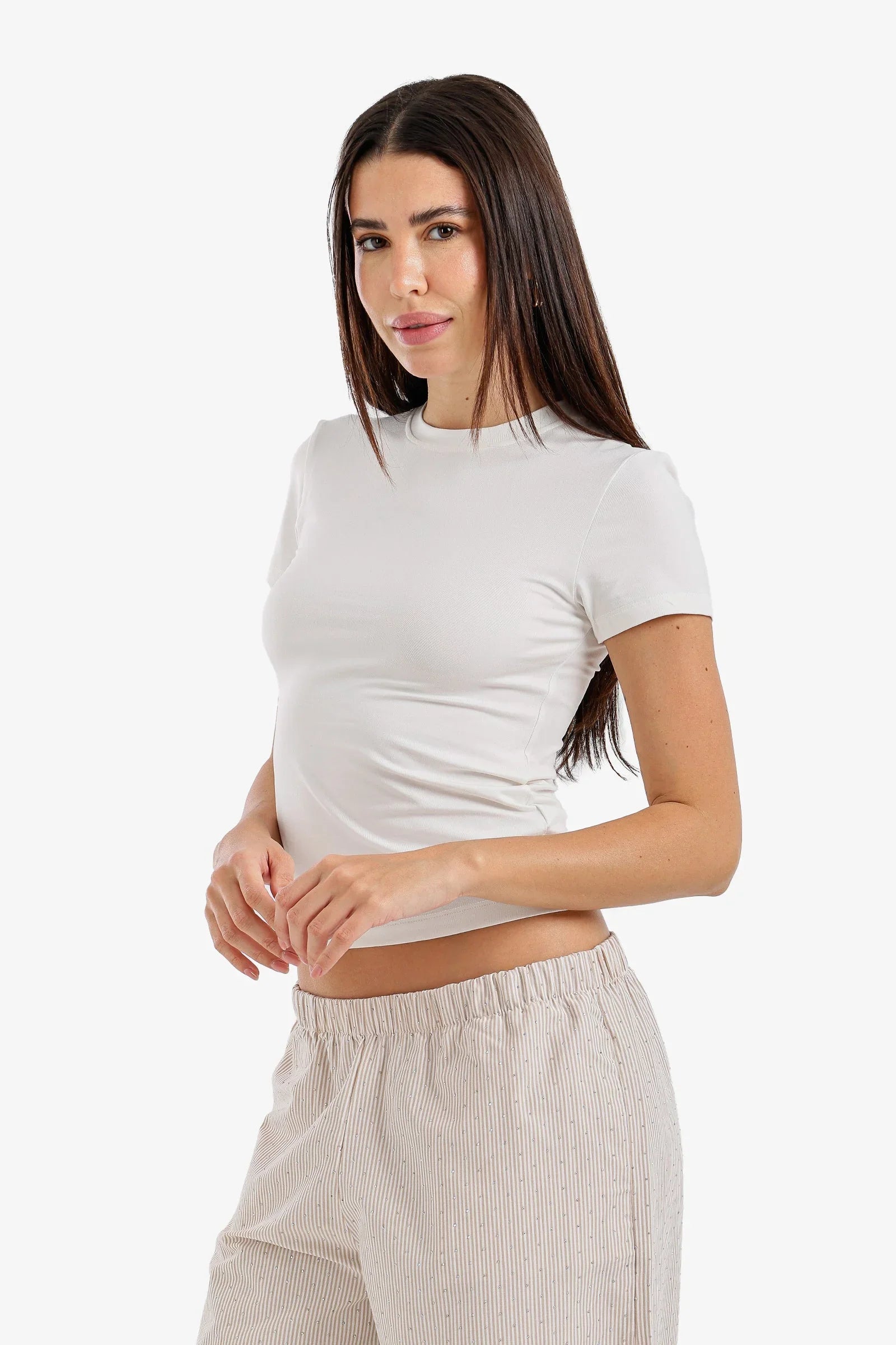 Crew Neck T-Shirt - Carina 5