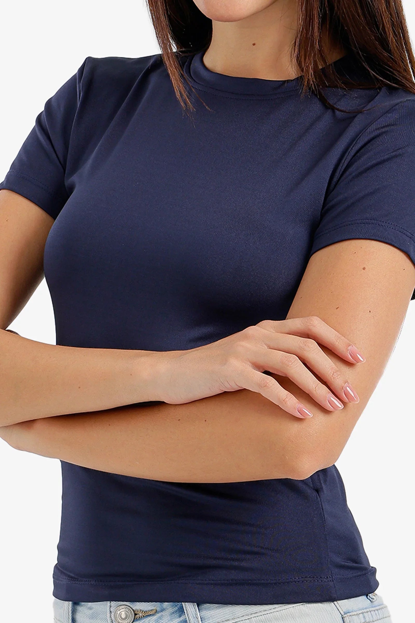 Crew Neck T-Shirt - Carina 4