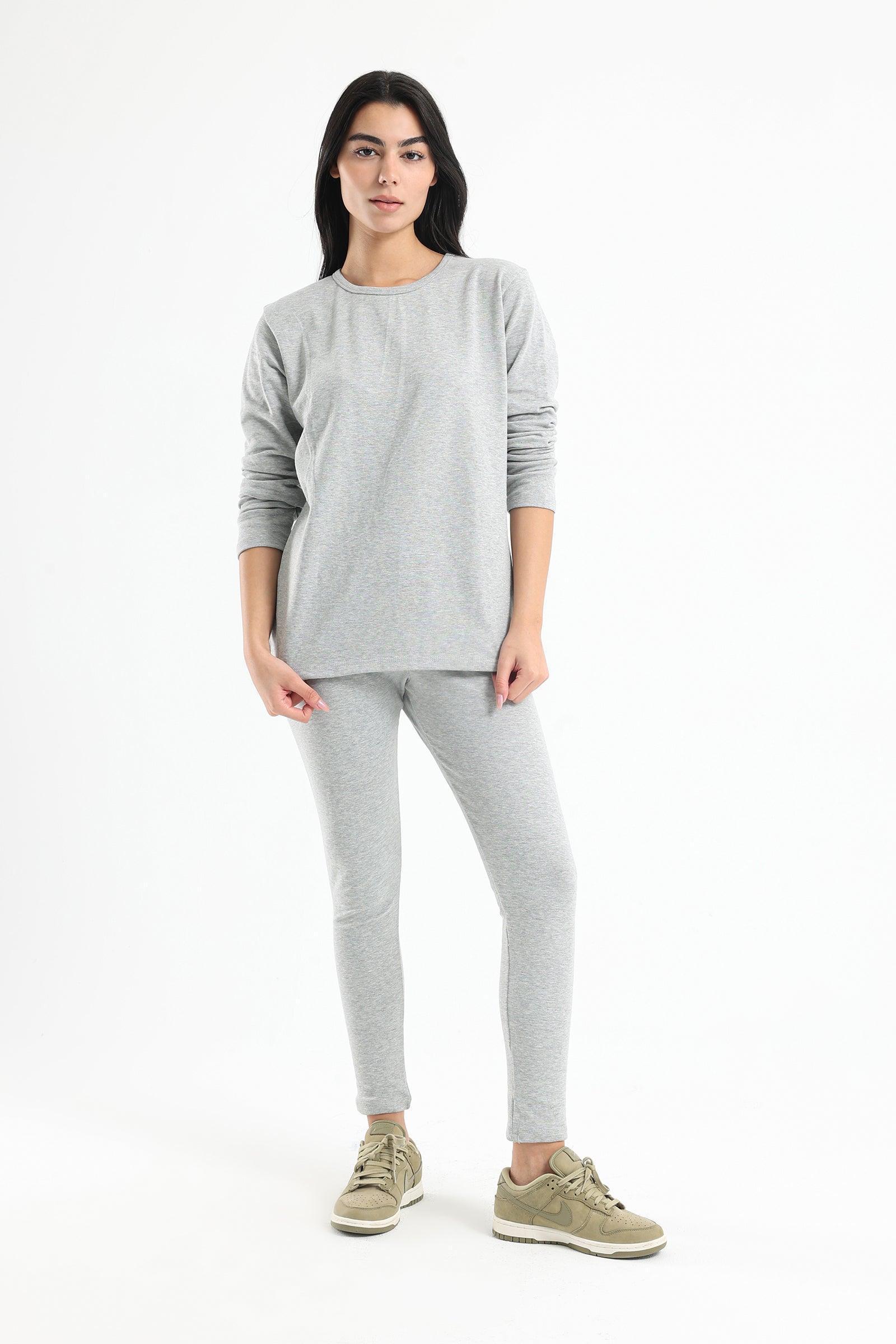 Clue - Solid Slim Fit Lounge Set 2