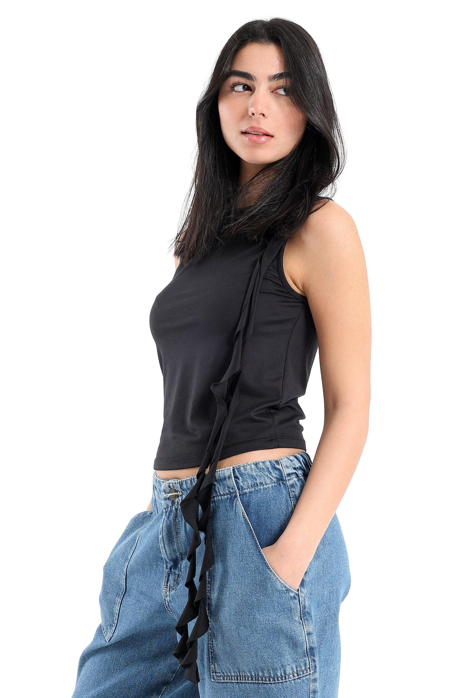 Clue - One Side Ruffled Top 3