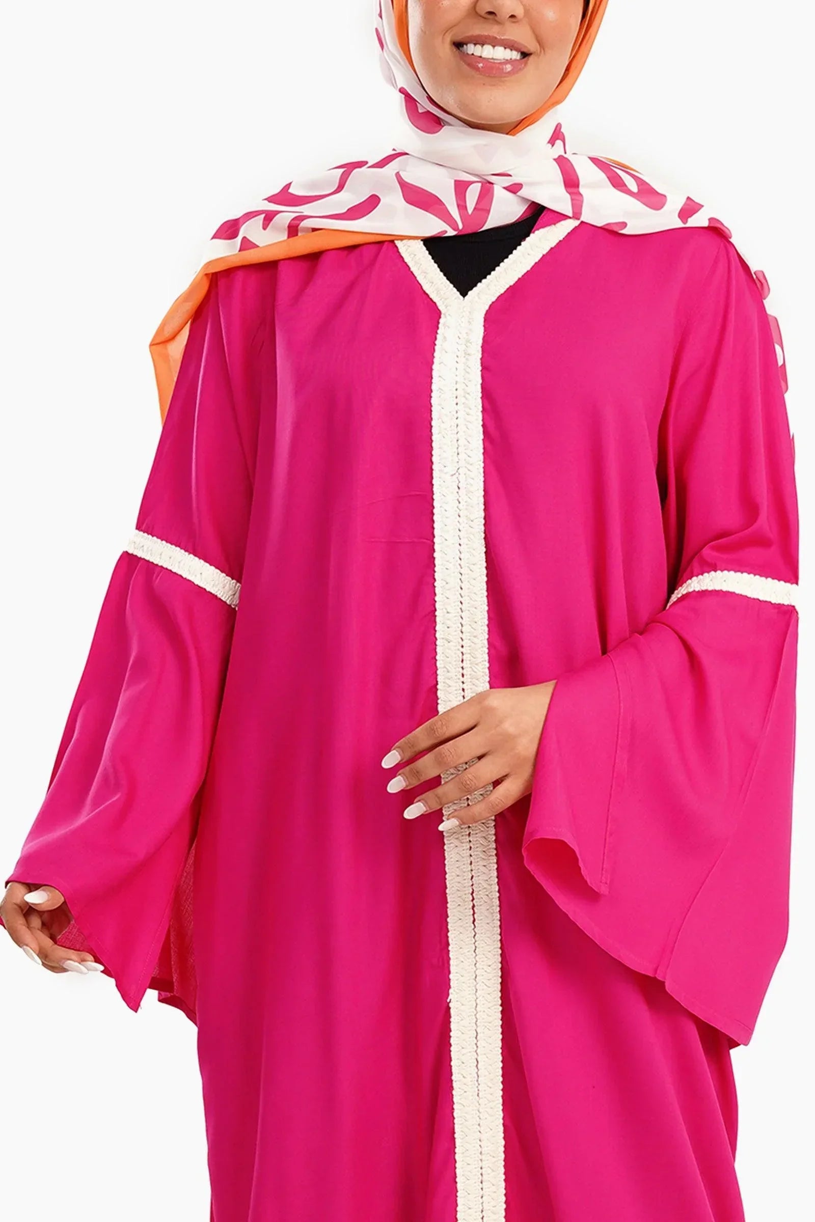Clue - Dress with Flared Sleeves 8