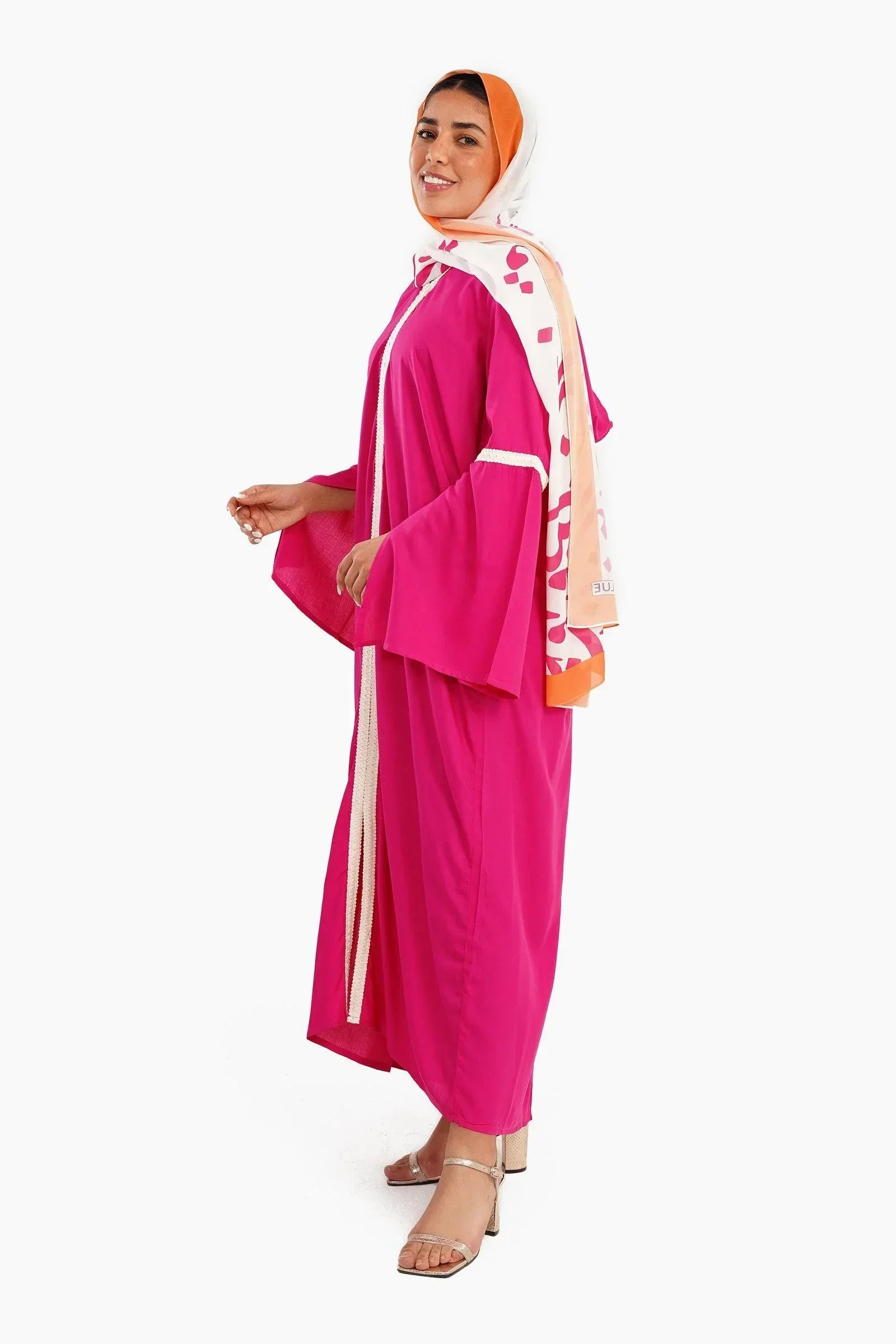Clue - Dress with Flared Sleeves 6