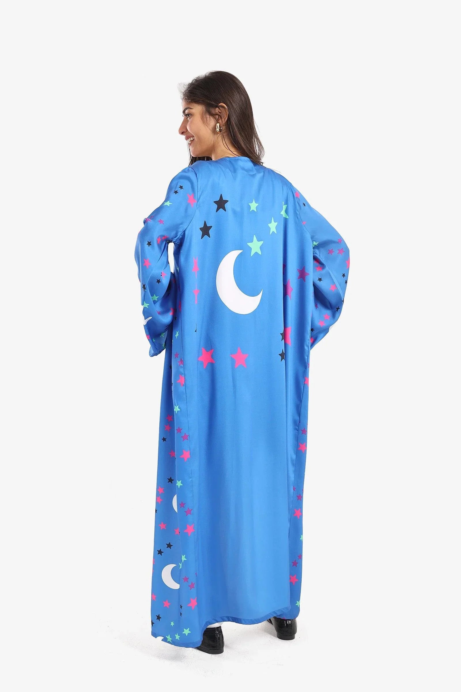 Clue - Crescents & Stars Printed Kimono 4