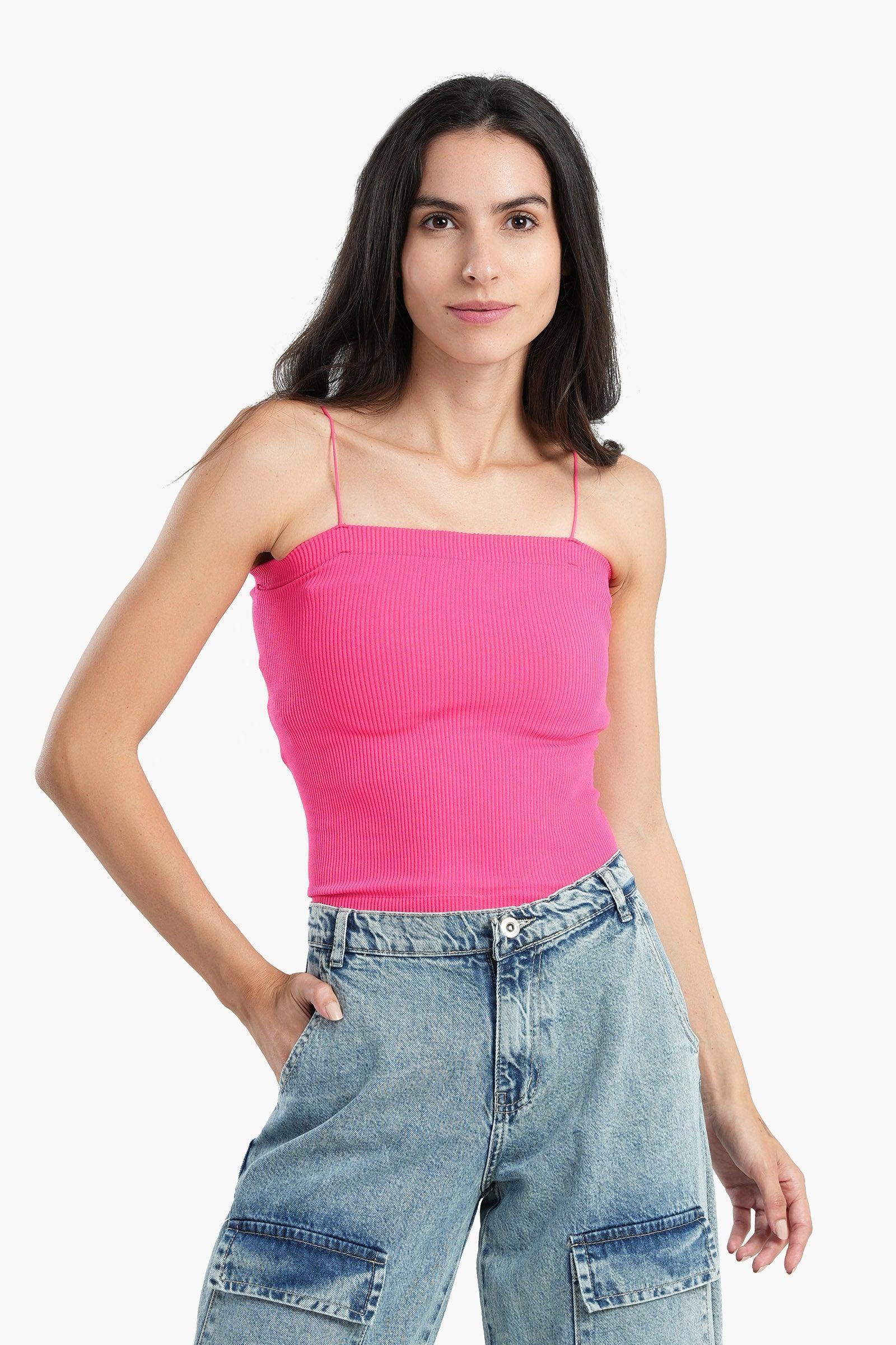 Clue - Slim Top with Spaghetti Straps 10