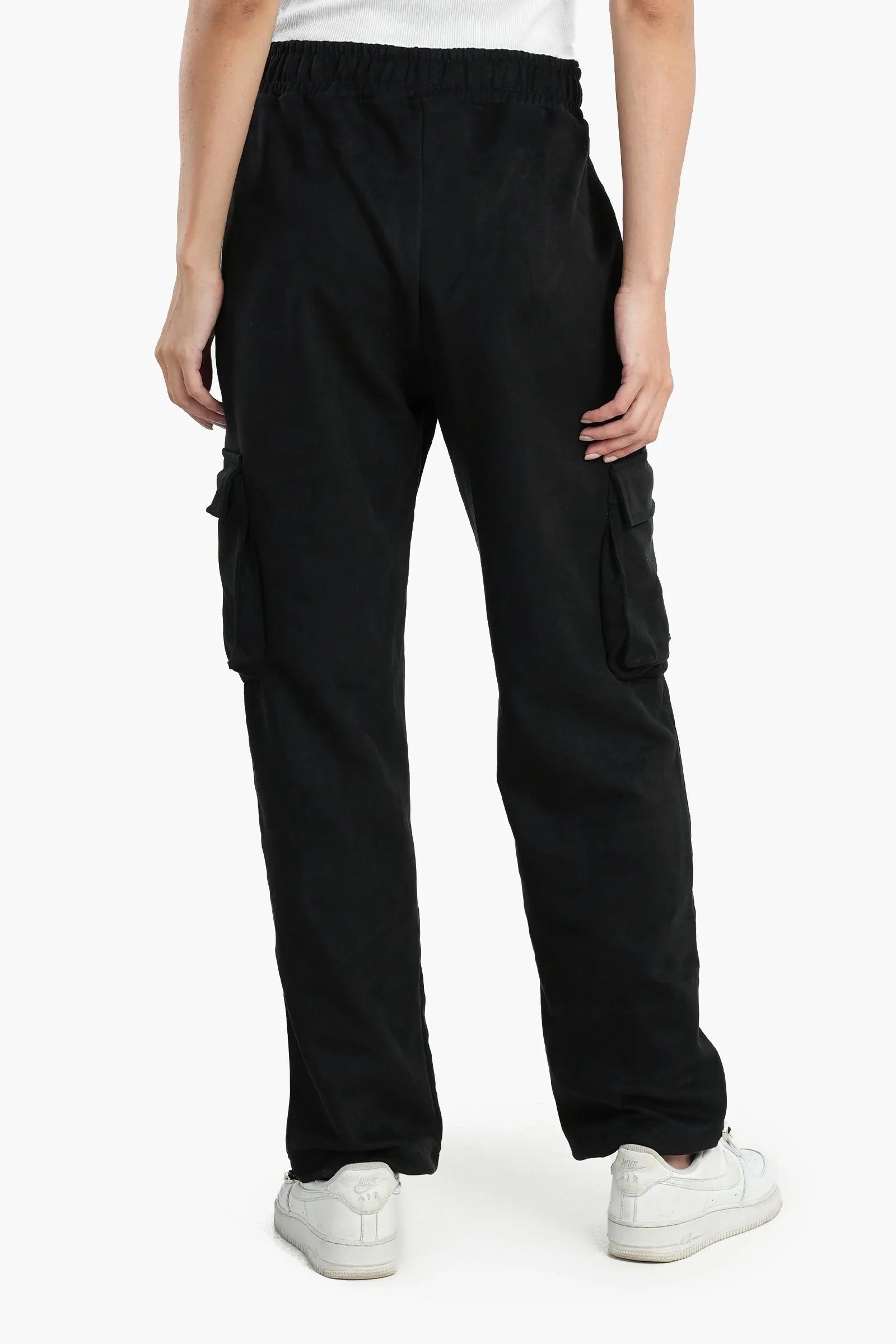 Clue - Suede Baggy Pants 8
