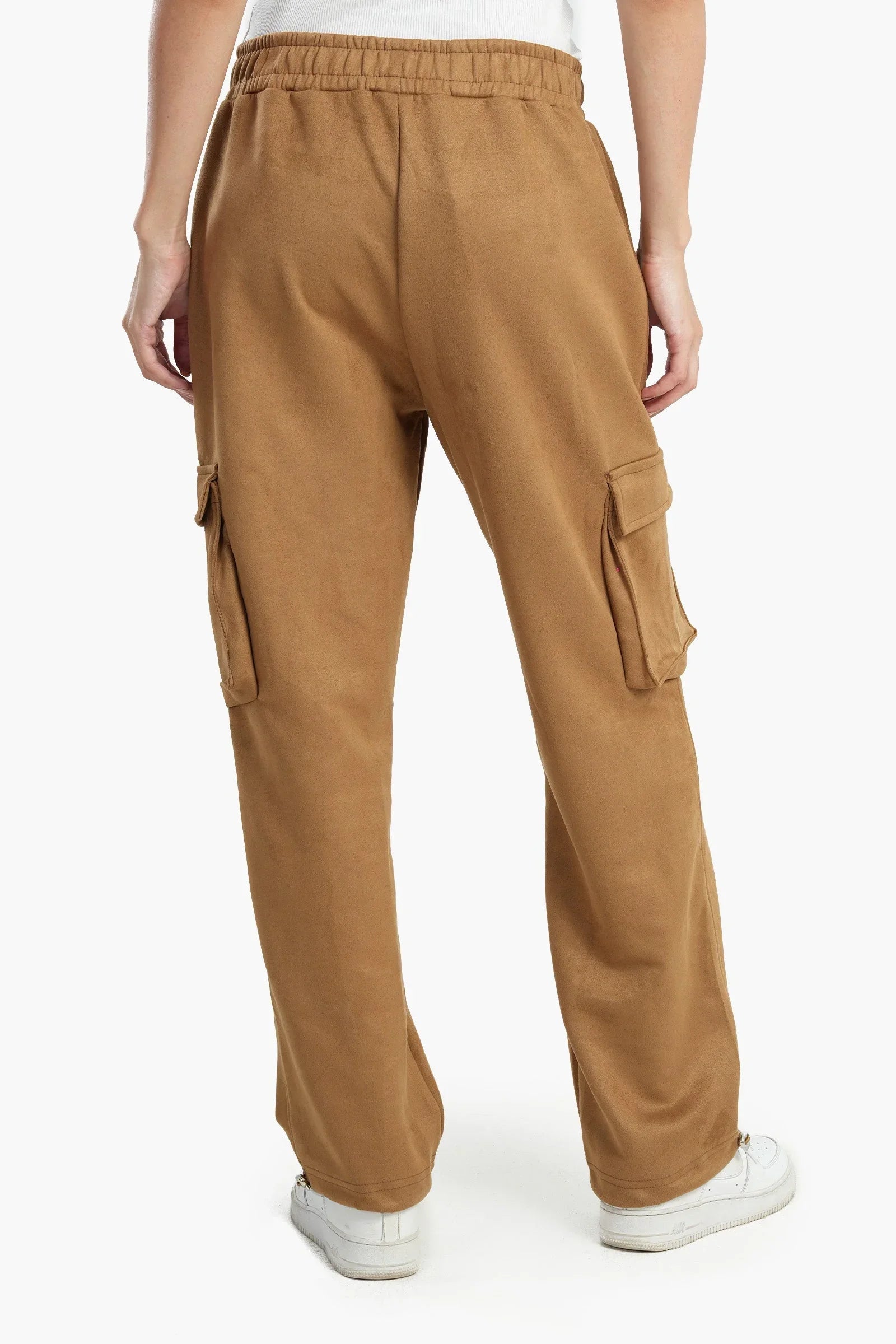 Clue - Suede Baggy Pants 4