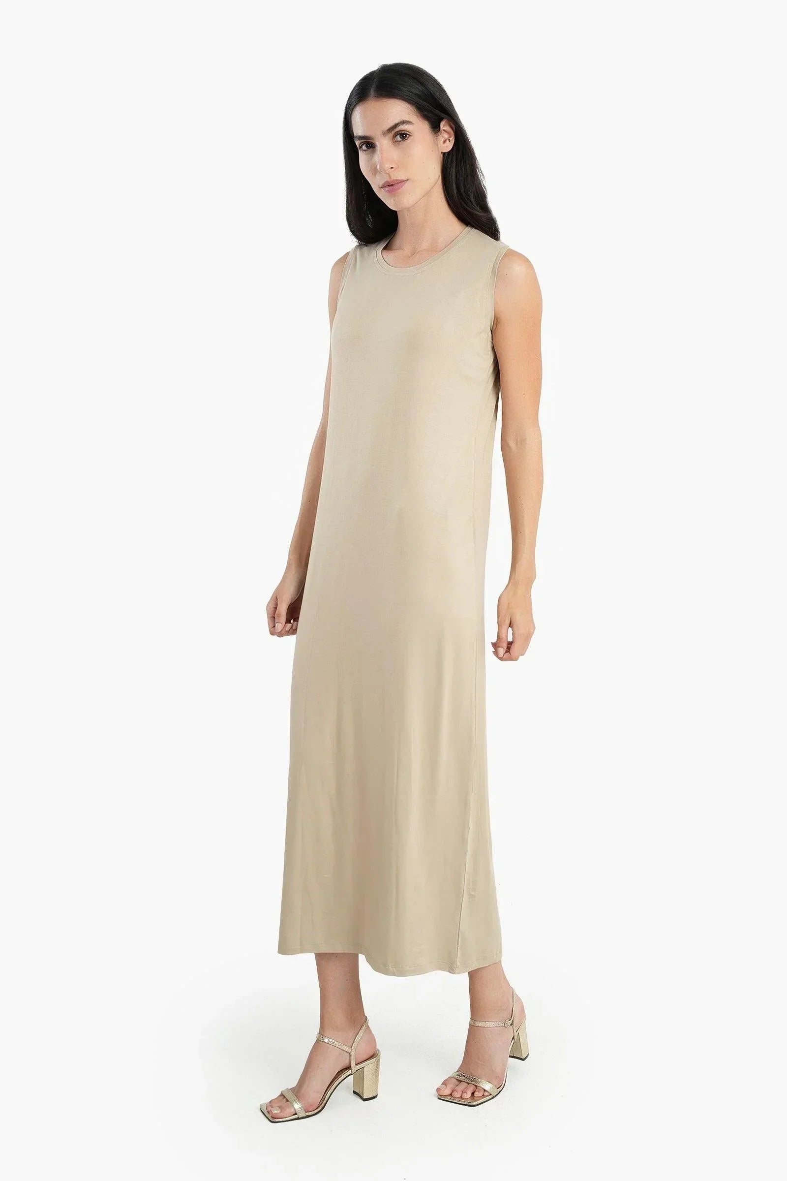 Clue - Viscose Midi Length Dress 3