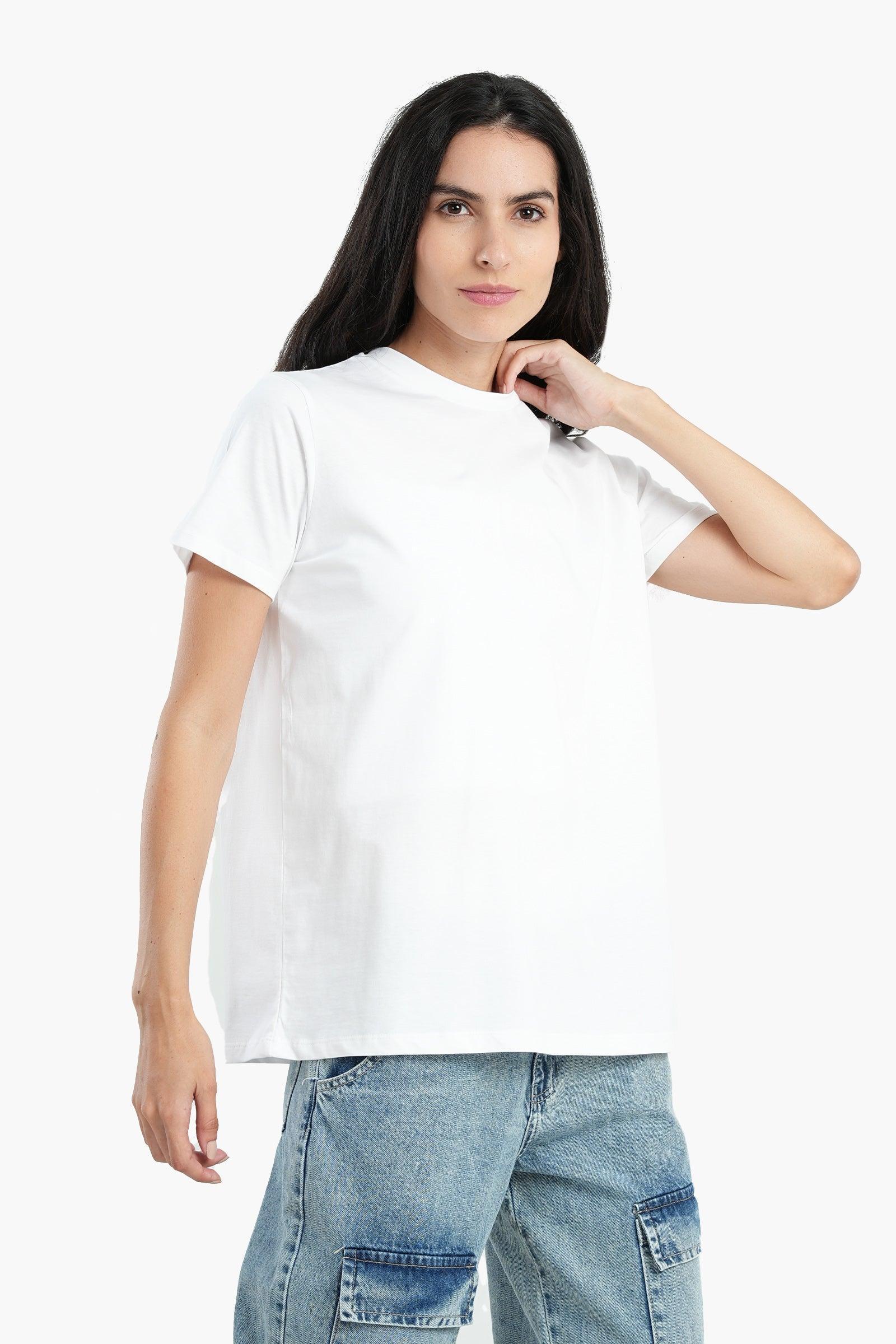 Clue - Cotton Basic Slip On T-Shirt 1