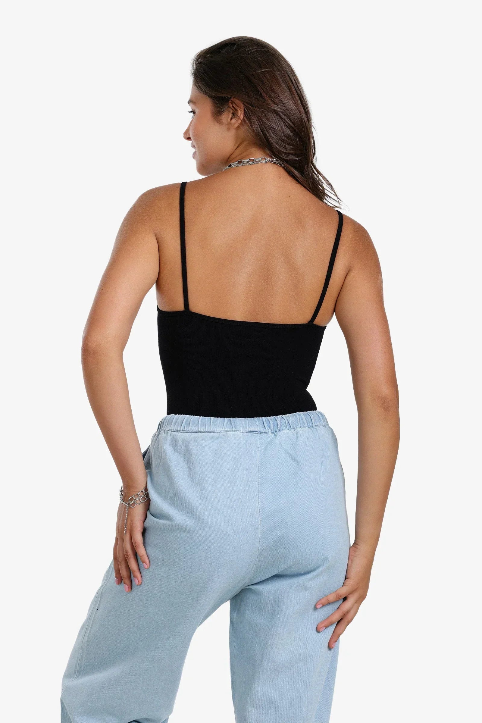 Clue - Spaghetti Strap Bodysuit 4