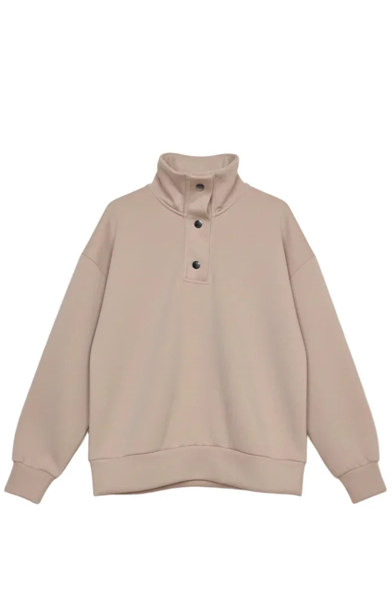 Clue - Stand Collar Lounge Sweatshirt 9