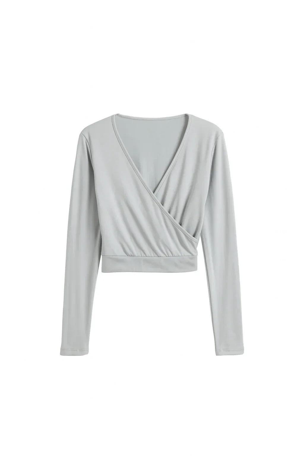 Clue - Tie-Back Wrap Lounge Top 5