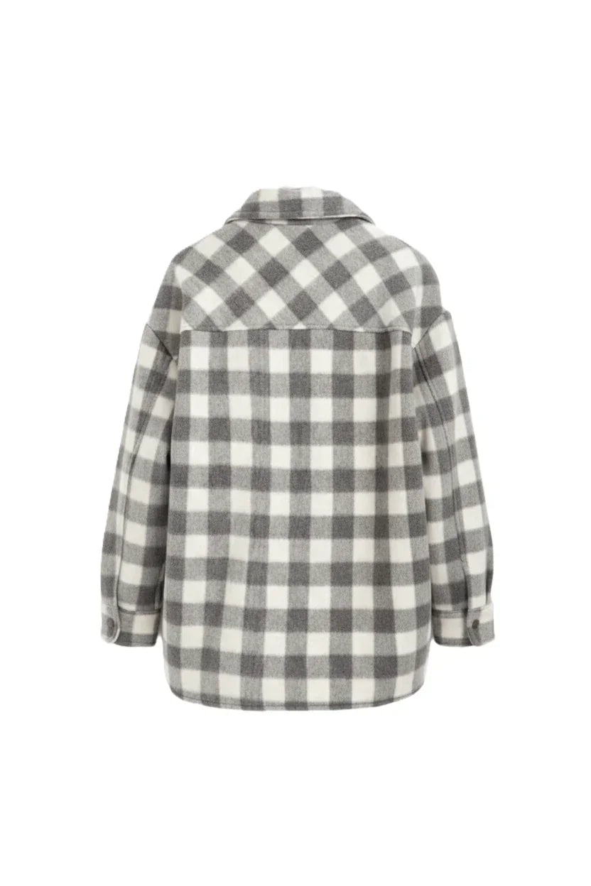 Clue - Plaid Buttoned Overshirt 4