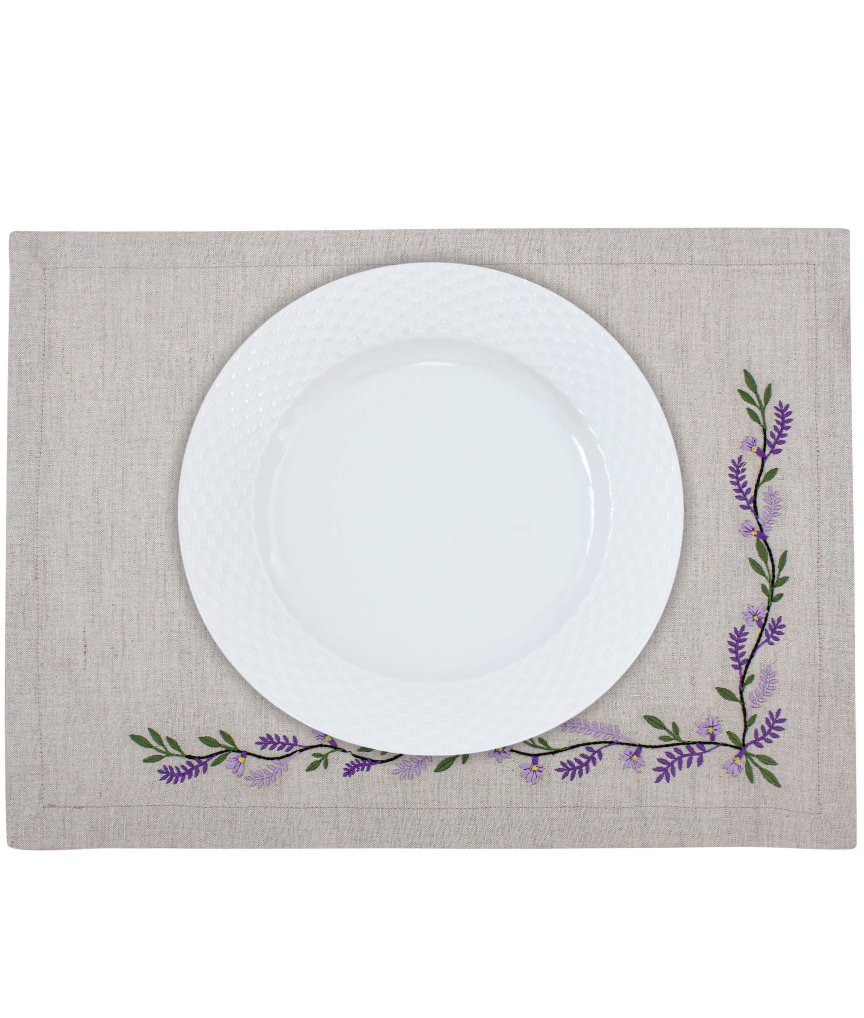 Lavender Bloom Placemats Set - Ticas 1