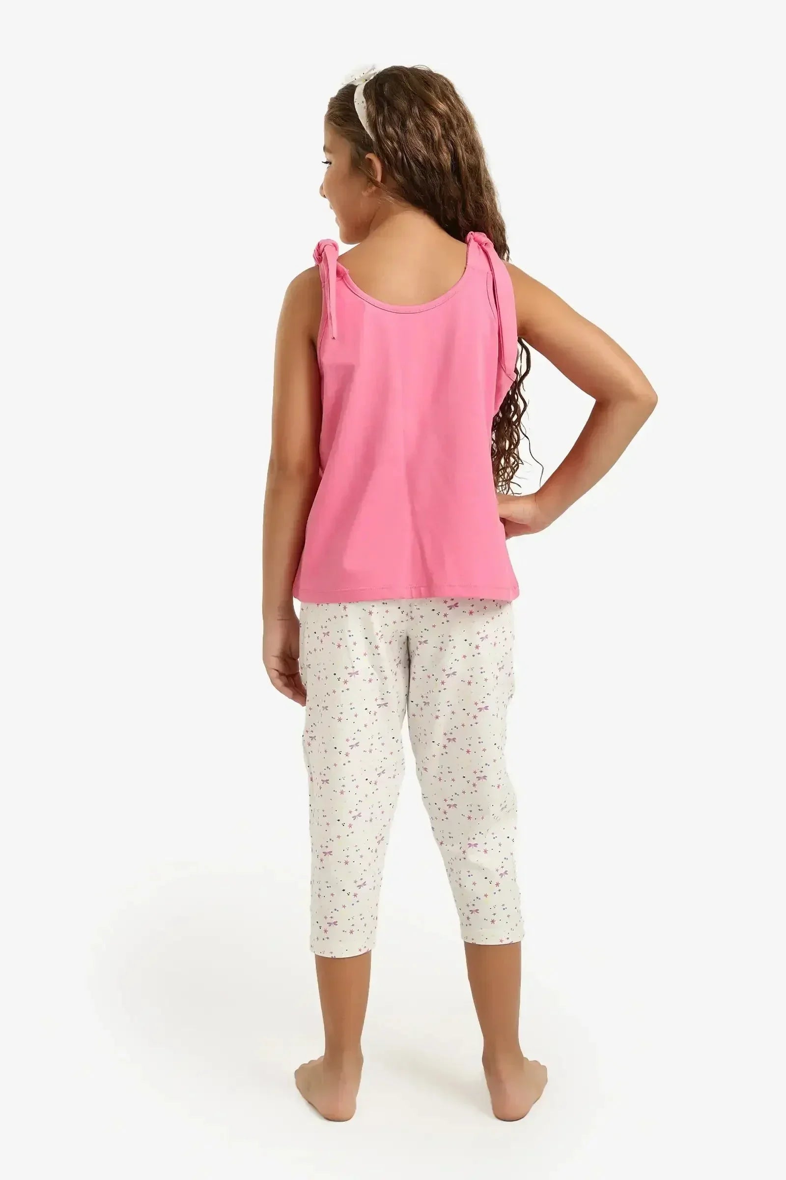 Carina - Girly Printed Pyjama Set 4