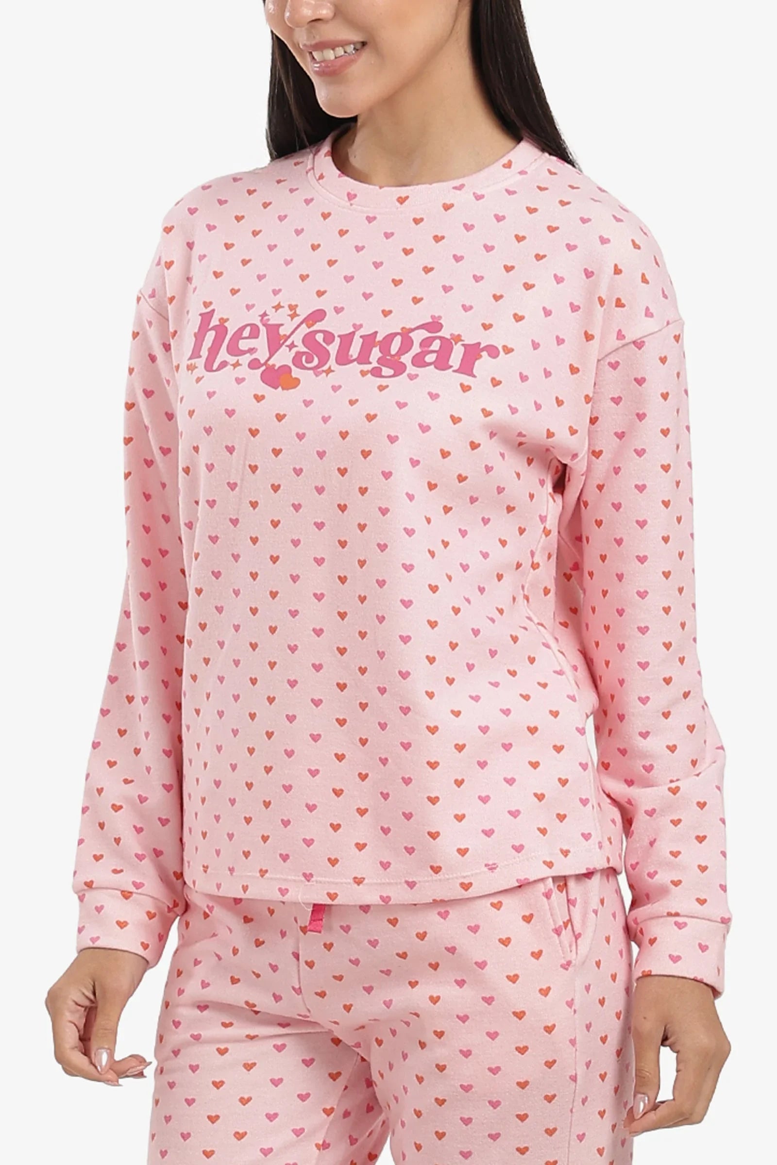 Carina - "Hey Sugar" Print Pyjama Set 4