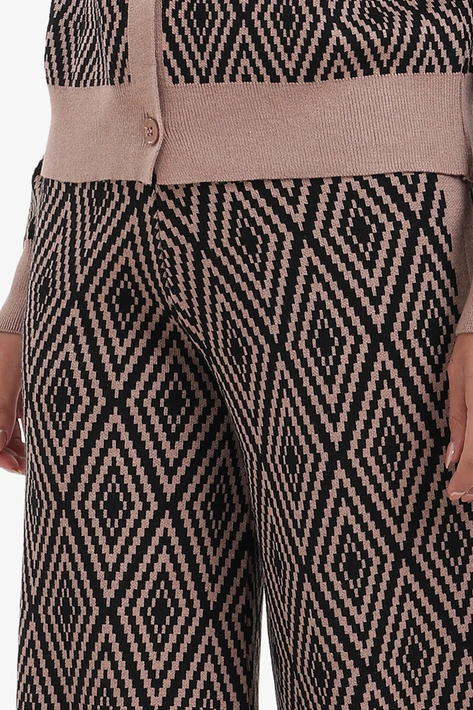 Carina - Diamond Pattern Lounge Pants 4
