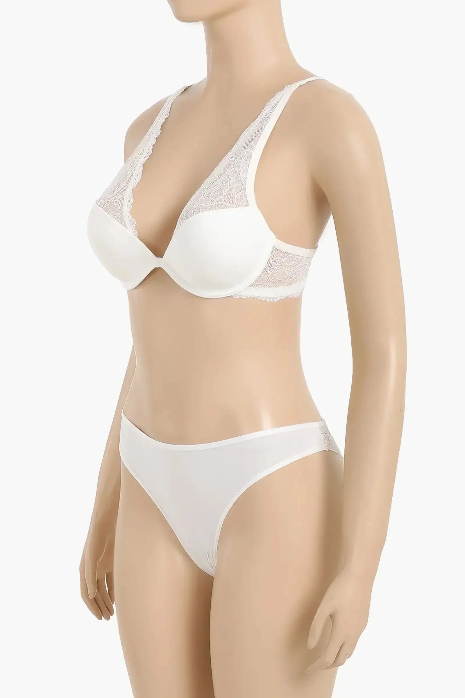 Carina - Wired Bra with Lace Panty Set 2