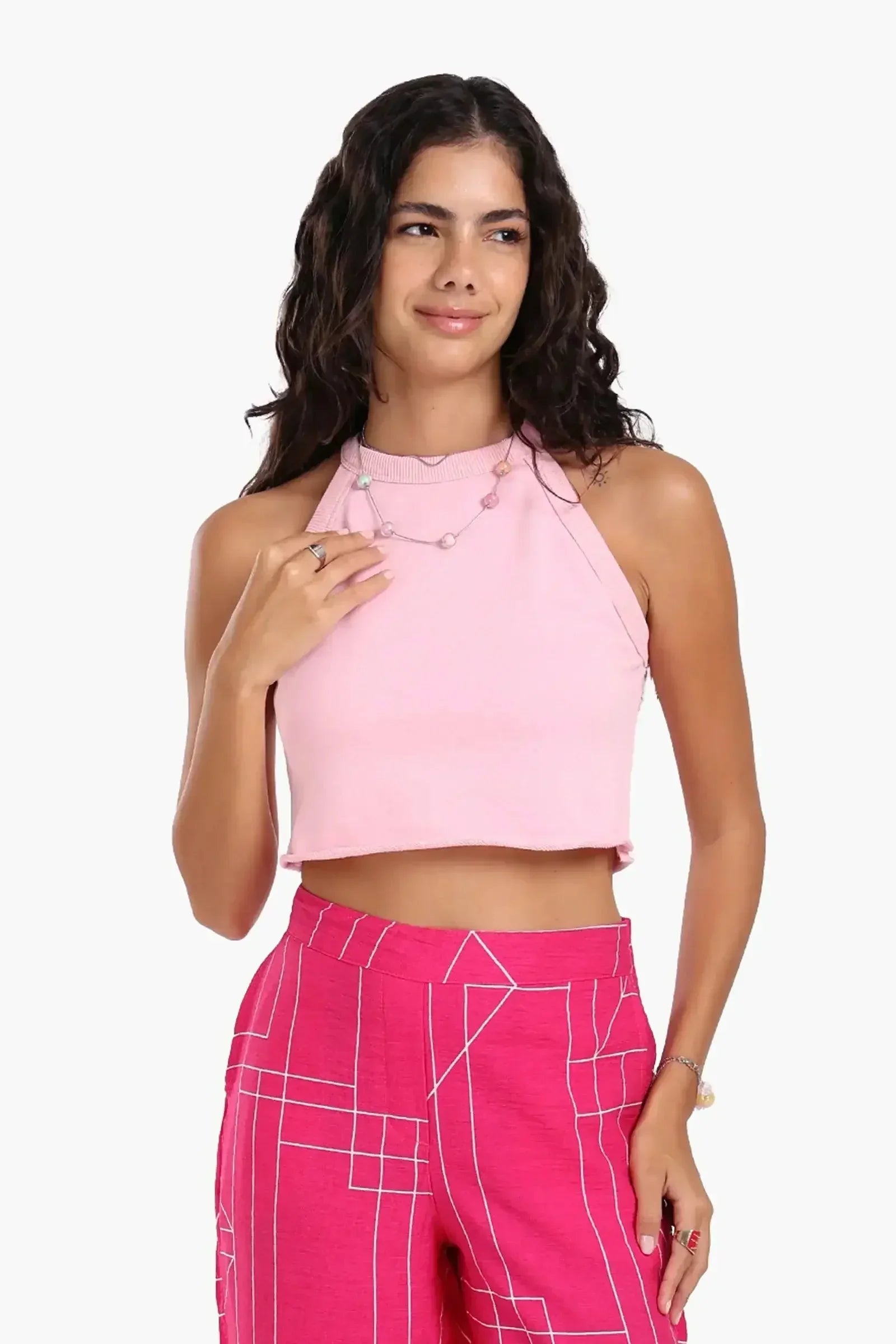 Carina - Halter Neck Lounge Top 6