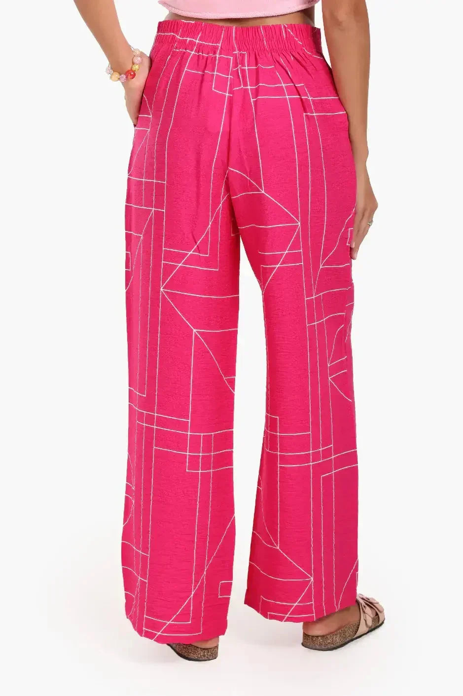 Carina - Lounge Pants with Geometric Pattern 7