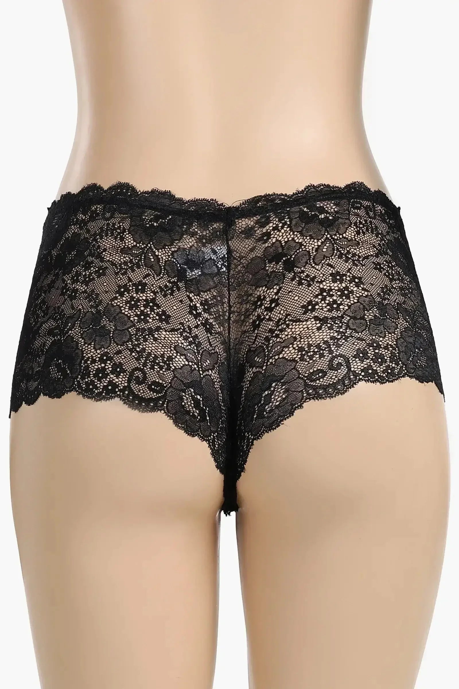 Carina - Boyshort Panty with Lace 1